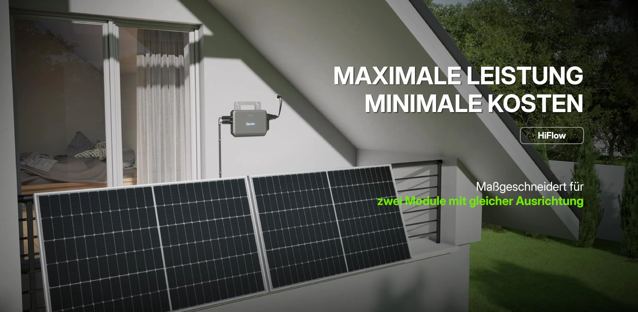 Hoymiles Micro inverter HF-800-WB, potenza 800VA, compatibile con WiFi e Bluetooth, Plug & Play