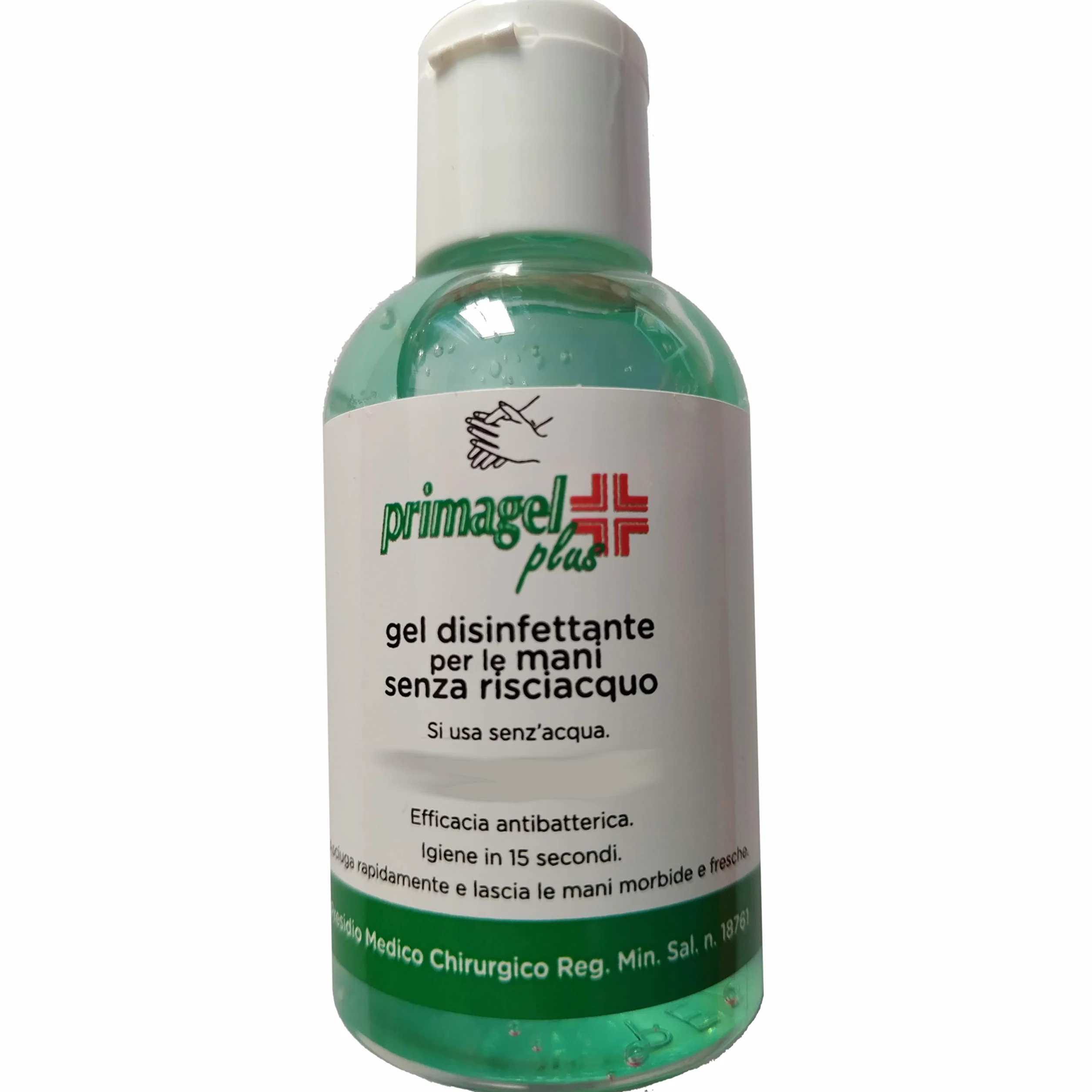 Kit 4 Flaconi Gel Disinfettante Mani Senza Risciacquo 4x50ml