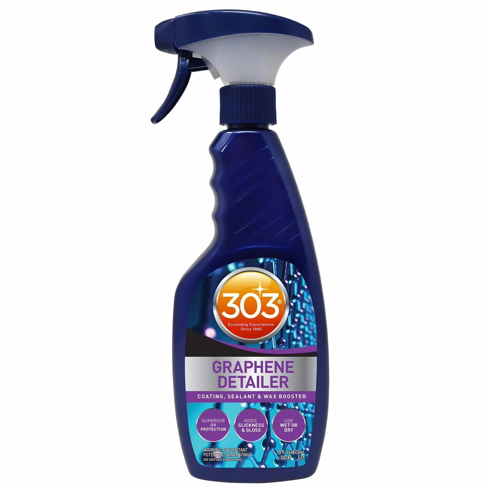 303 Graphene Detailer 473 ml – Coating, Sigillante & Cera Booster – Gloss & Protezione per vernice, Vetro & Cromo – Facile applicazione + guanti in nitrile Fiwiko