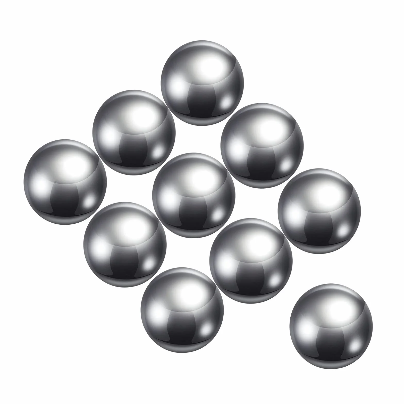 Precisione Sfere 20mm Acciaio al Carbonio per Cuscinetti Valvole 10pz