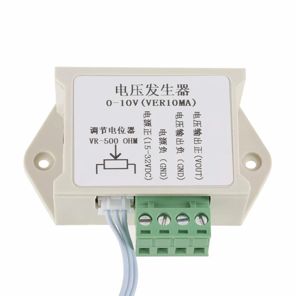 Generatore di segnali di tensione, 0-10 V DC 10mA Segnale Alimentatore regolabile Modulo analogico Trasmettitore di uscita di tensione analogica