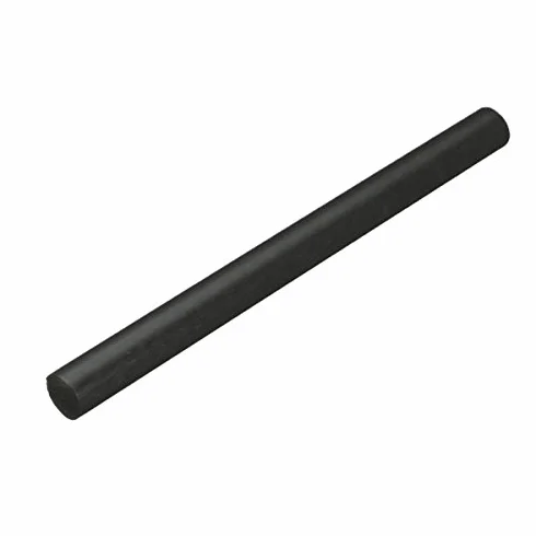 EsportsMJJ Barre di Nylon Nere Lunghe di Lunghezza di 100Mm Che progettano la Barra Rotonda di plastica di 5/6/8 / 10Mm di Barre - 5mm
