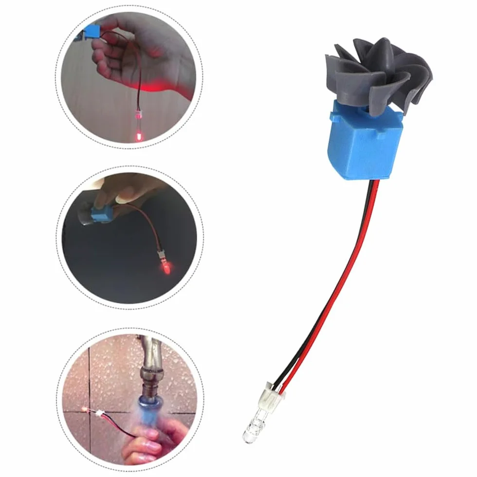 Mini Generatore Modello, Plastica Turbina Eolica Generatore Idroelettrico Micro Motore Dinamo Elettrica per Progetti Didattici di Insegnamento Scientifico Fai Da Te