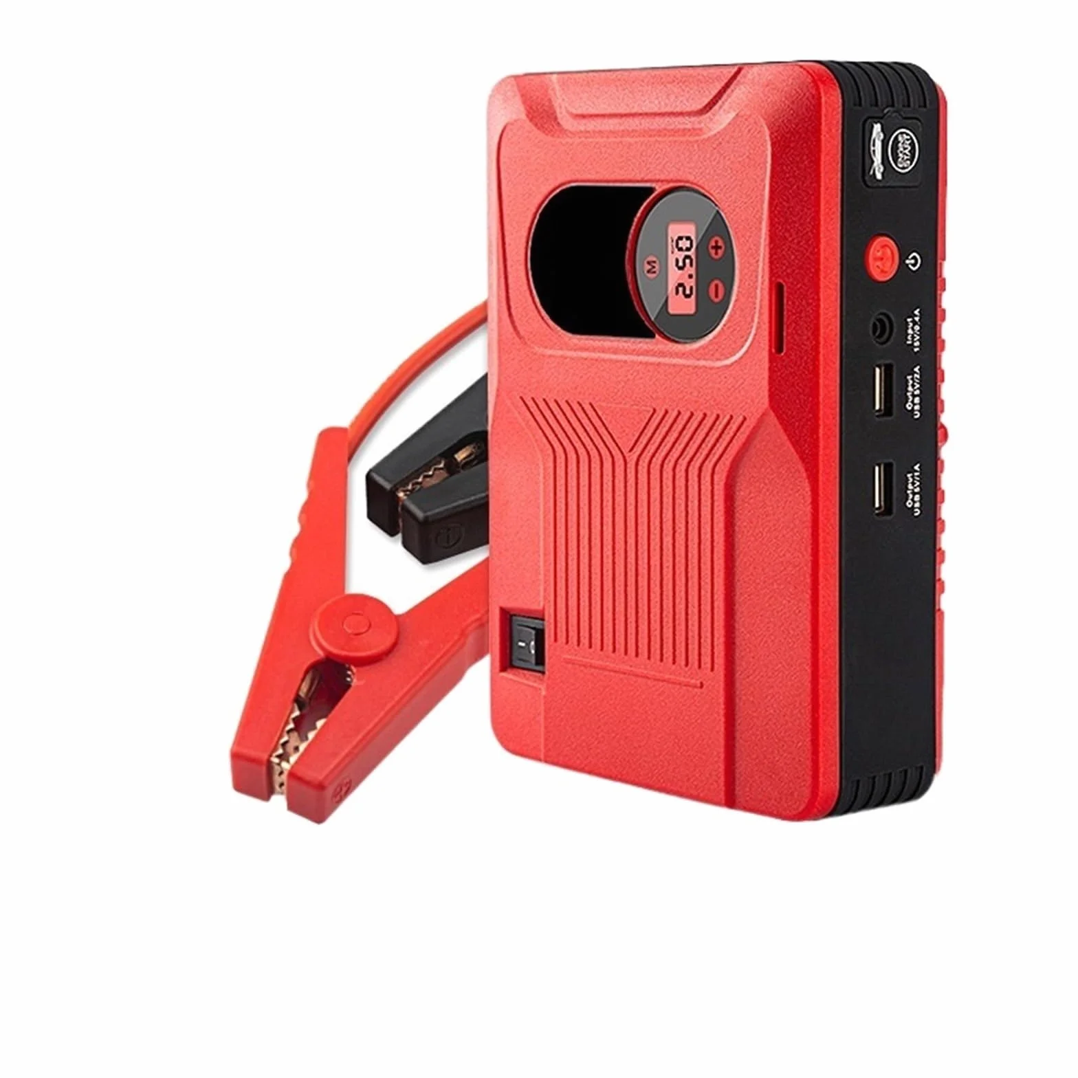 Alimentatore for avviamento di emergenza for auto 12V diesel benzina macchina all-in-one gonfiabile for artefatto di accensione elettrica montata su auto di grande capacità (Size : 48000mAh)
