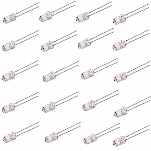 Diodo LED RGB 4,8x5 mm 2 Pin Alta Luminosità Cambio Automatico Colore 25X