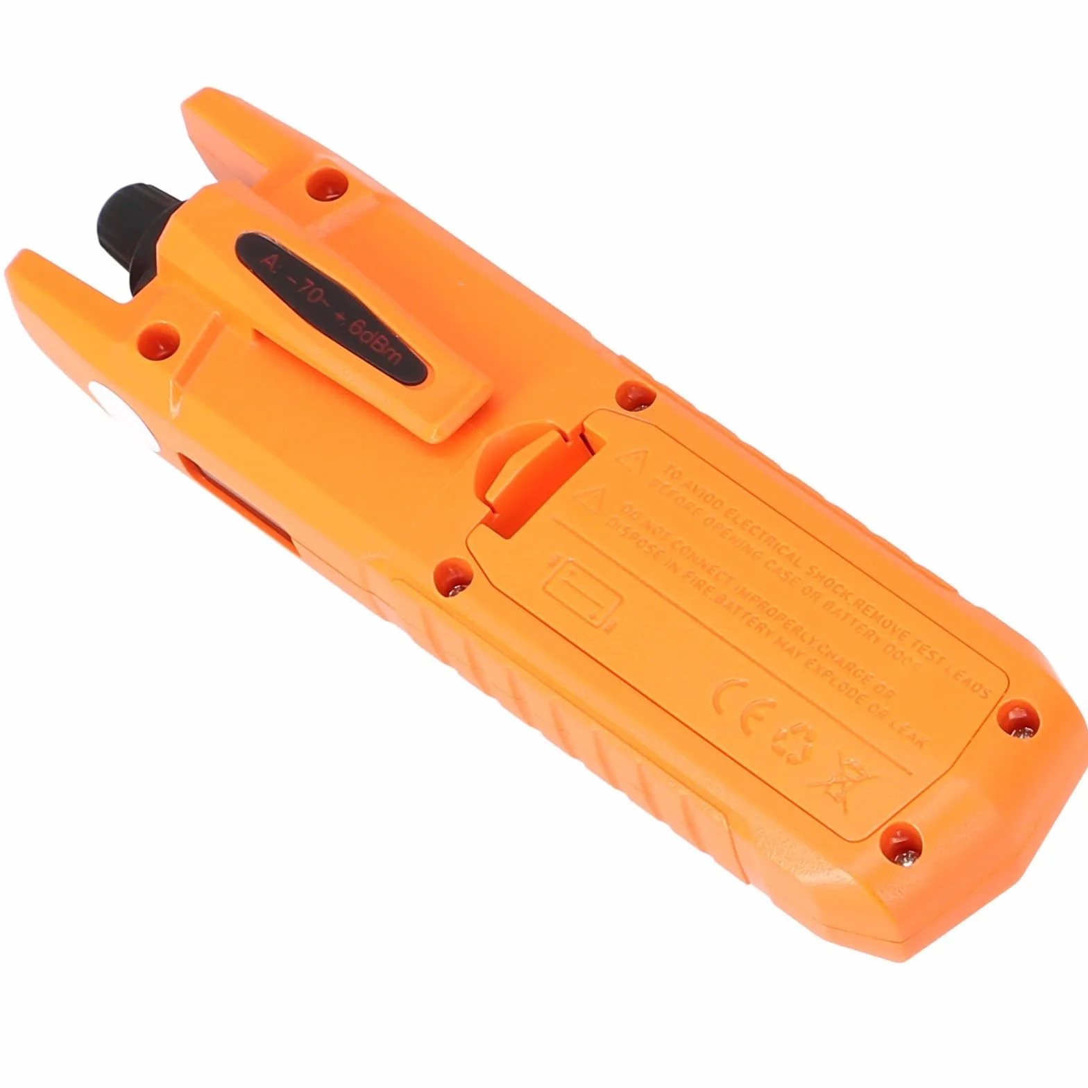 Honseadek Mini misuratore di potenza a fibra ottica -11m con torcia elettrica a led da -70 a 6 dbm gamma di misurazione 7 lunghezze d'onda 850-1625nm Ingaas Probe 2