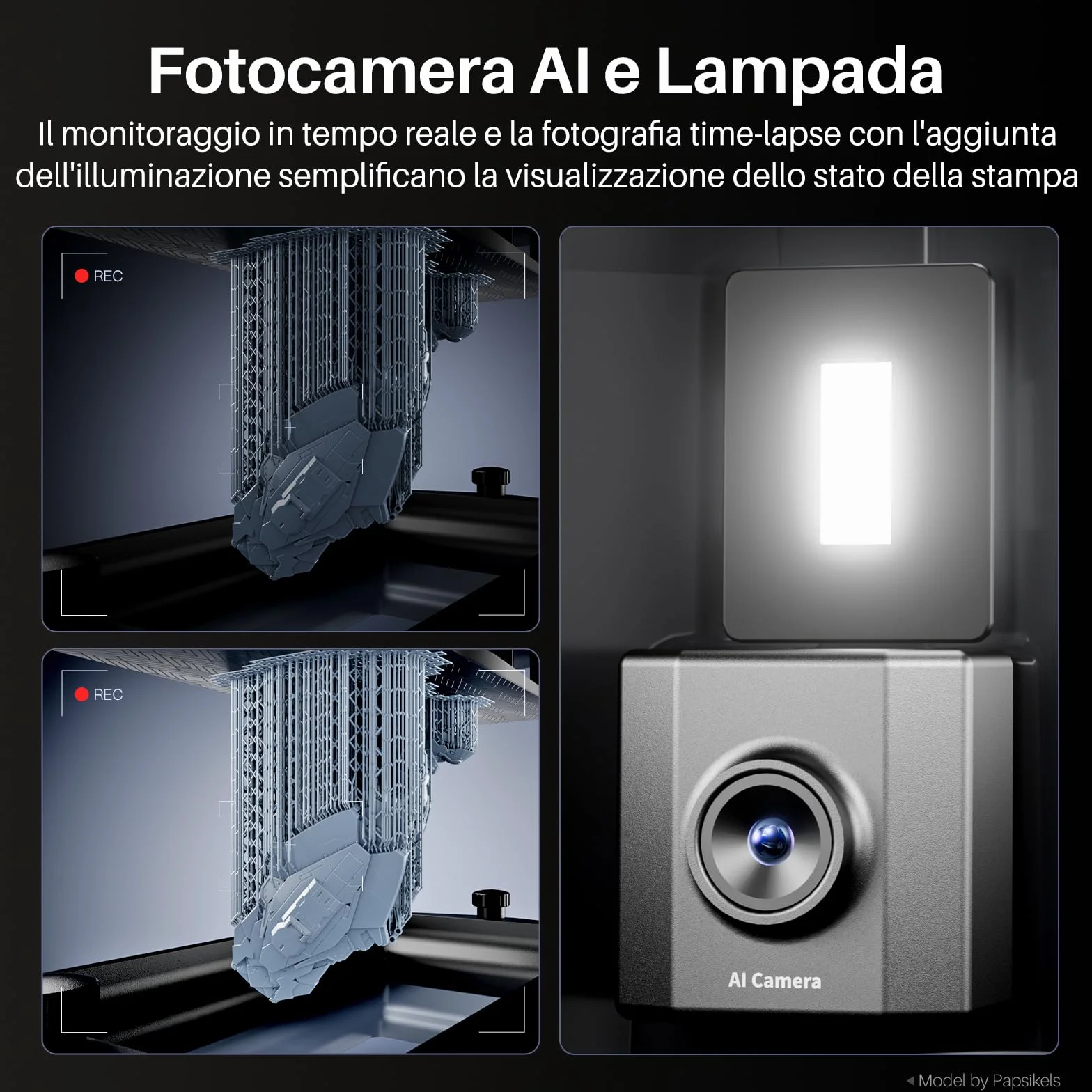 ELEGOO Saturn 4 Ultra 16K Stampante 3D Resina, Riscaldatore Serbatoio Intelligente, Stampa 150 mm/h, Fotocamera AI con Luce, Stampa Cluster WiFi, Grandi Dimensioni di Stampa 211,68 * 118,37 * 220mm³
