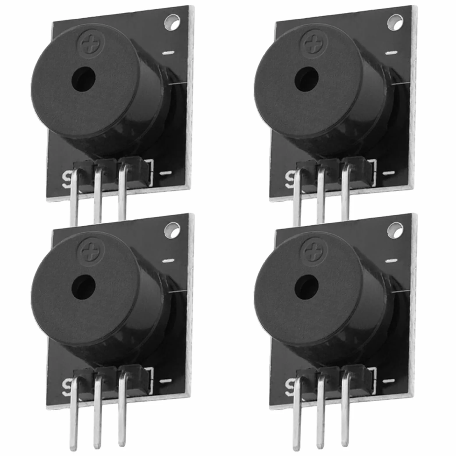 GERUI 4 x KY-006 Modulo di Allarme Buzzer Piezo Passivo compatibile con Arduino e Raspberry Pi
