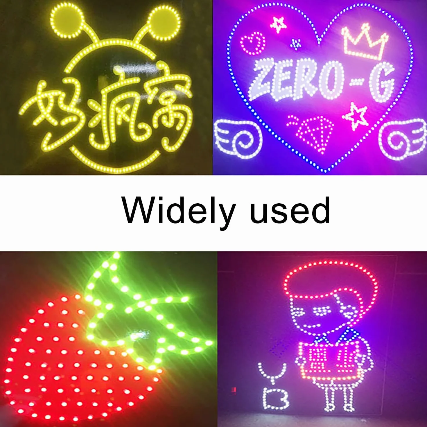 5mm LED Diodo ad Emissione Luminosa Kit Assortimento 500 Pezzi Bianco Rosso Giallo Verde Blu