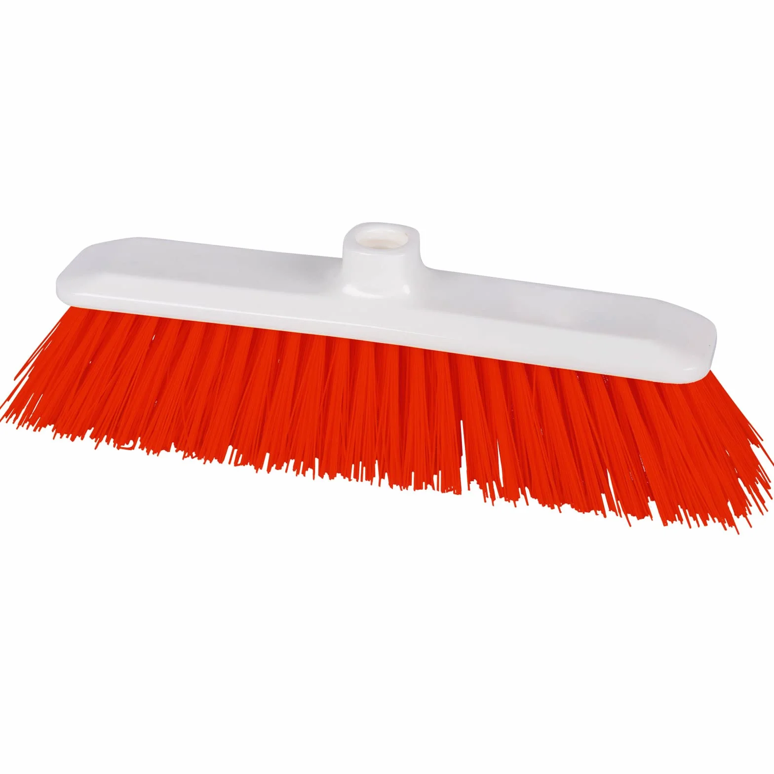 La Briantina Scopa HACCP Igienica per Ambienti e Contatto con Alimenti 28 cm, Atossica e Sterilizzabile, Setole Rigide, Codice Colore Rosso