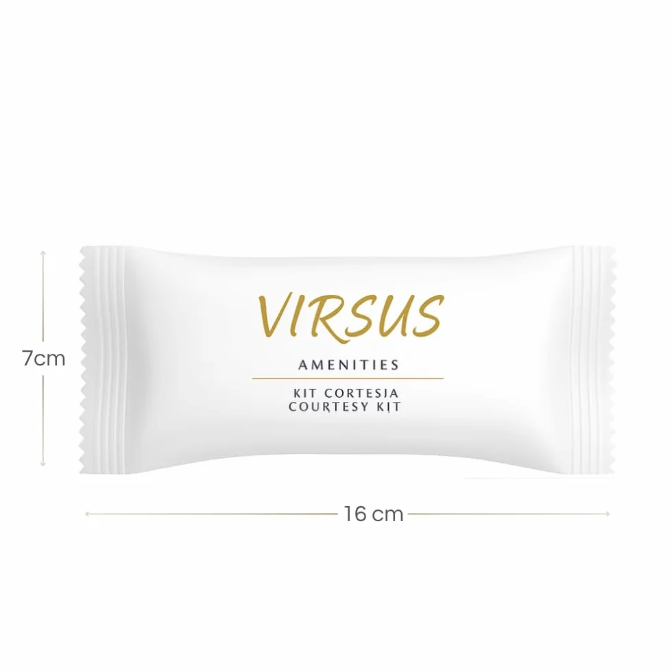 Virsus 200 Pezzi Kit Cortesia in 50 Bustine per Hotel B&B