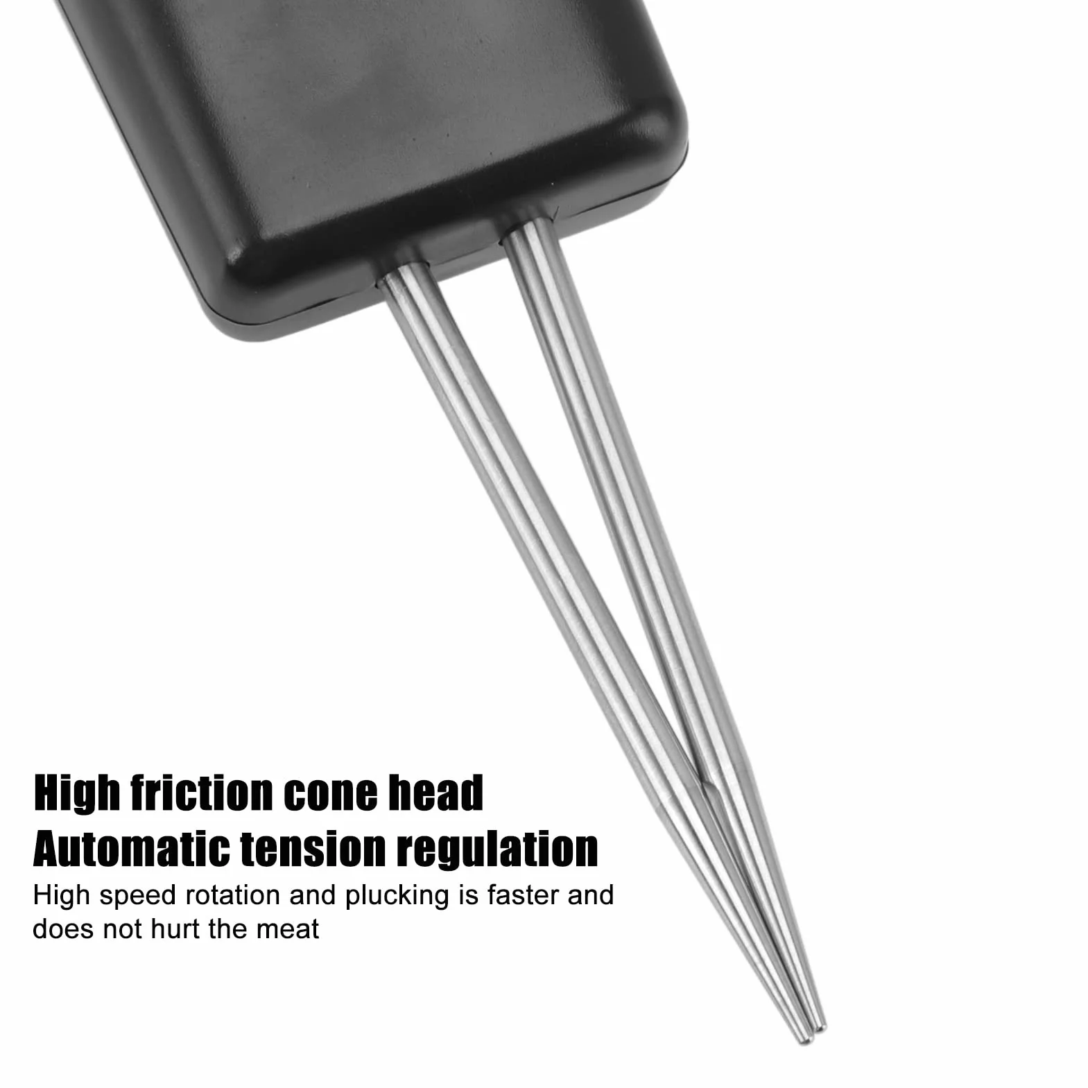 Topyond Spiumatrice Elettrica Ricaricabile per Piume di Pollame, Portatile Strumento Spiumatrice per Polli Anatra, 100-240V