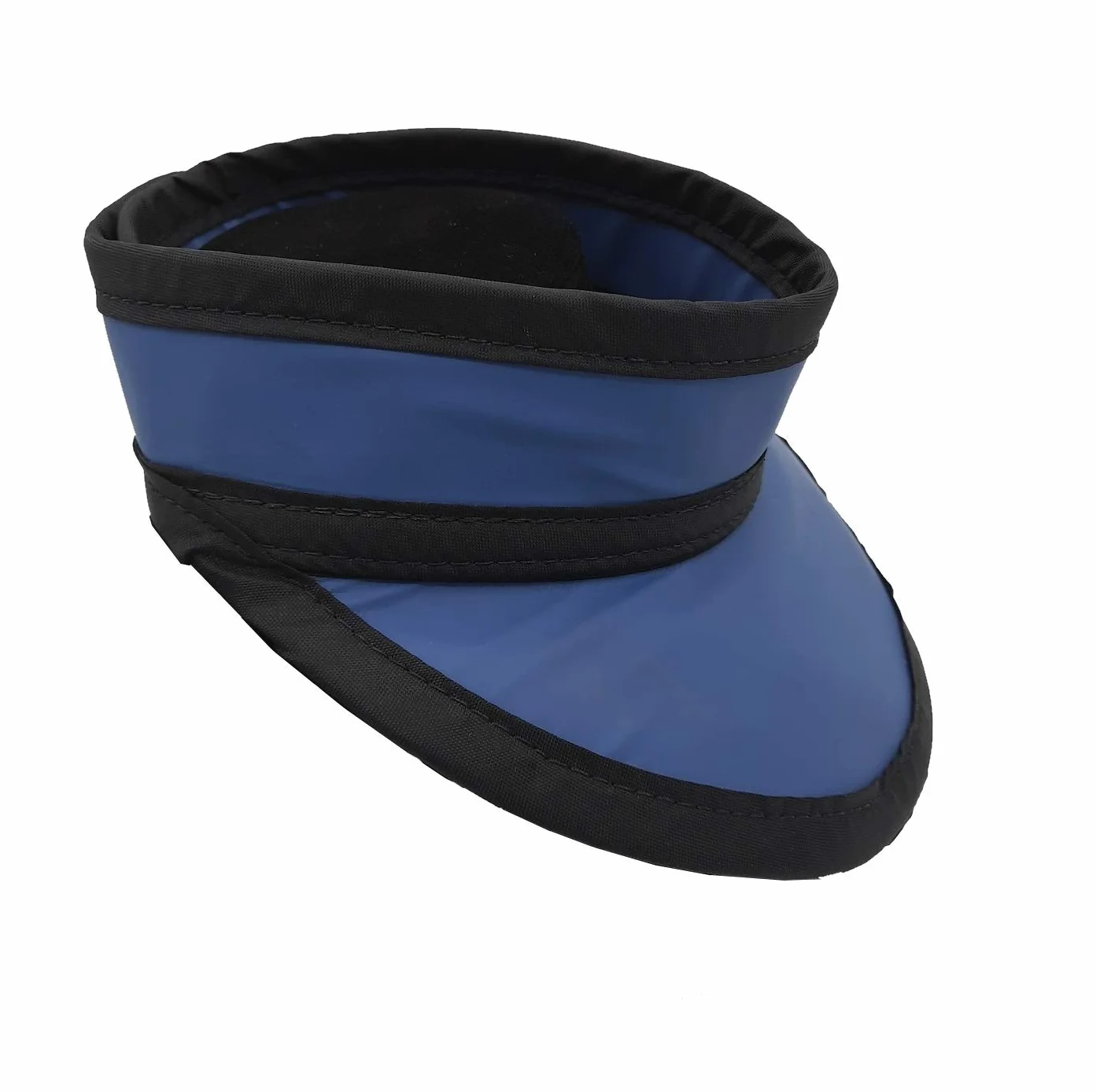 Protezione per tiroide con protezione leggera dalle radiazioni 0,5 mm, equivalente al piombo Pb, chiusura magnetica, navy