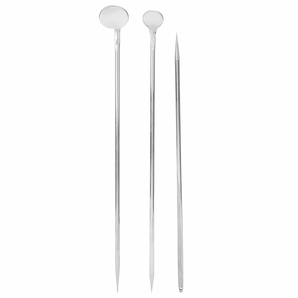 dsheng Attrezzo per Cappone di Pollo, Kit Rapido, 10 Pezzi, per Animali, Bestiame, Prodotti Sanitari per Bestiame