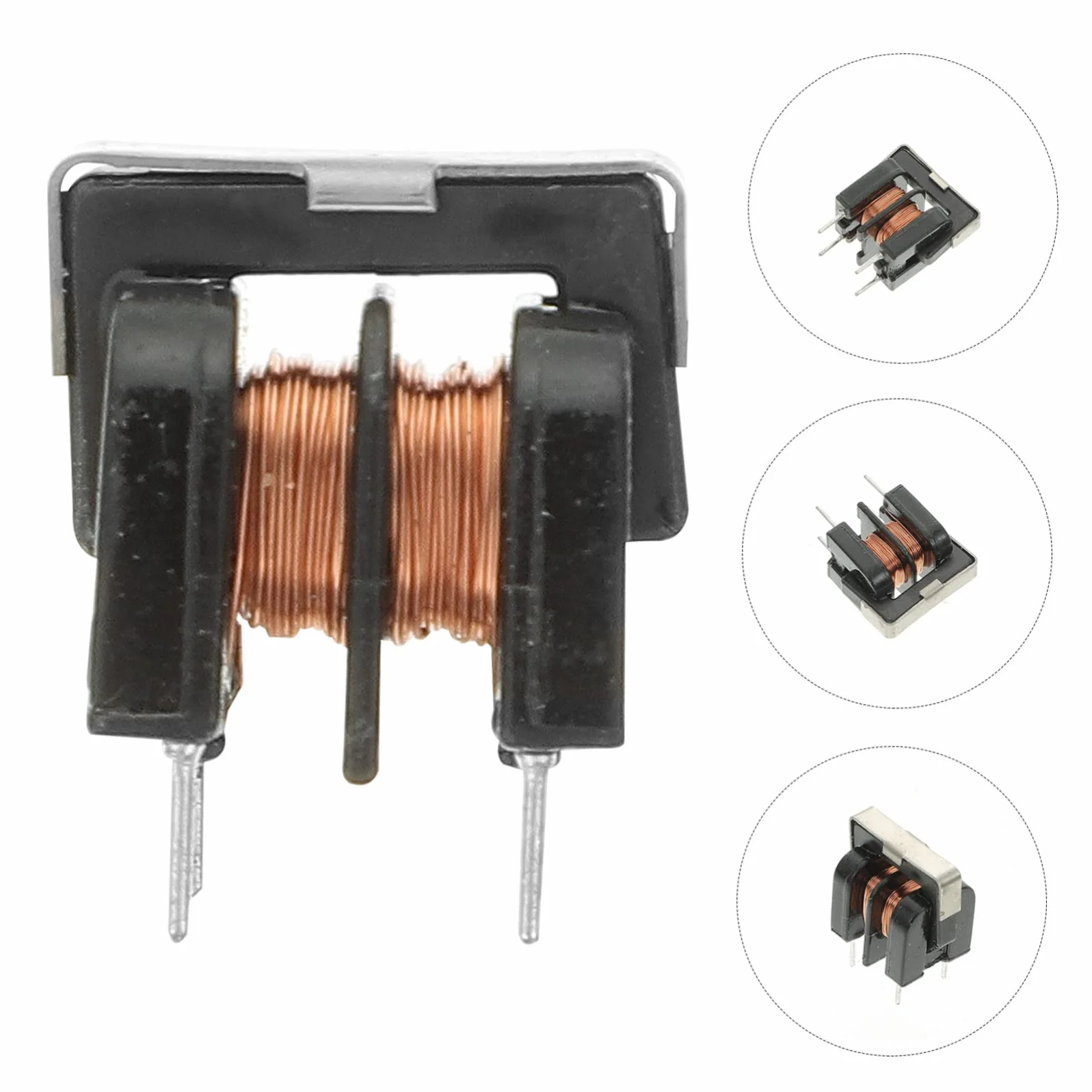 ULTECHNOVO Filtro Induttore di Modo e Alta Efficienza Uu9.8 Pitch 7x8mm 10mh Resistenza alla Corrosione 10 Pezzi in Plastico e Metallo Nero per Applicazioni Industriali
