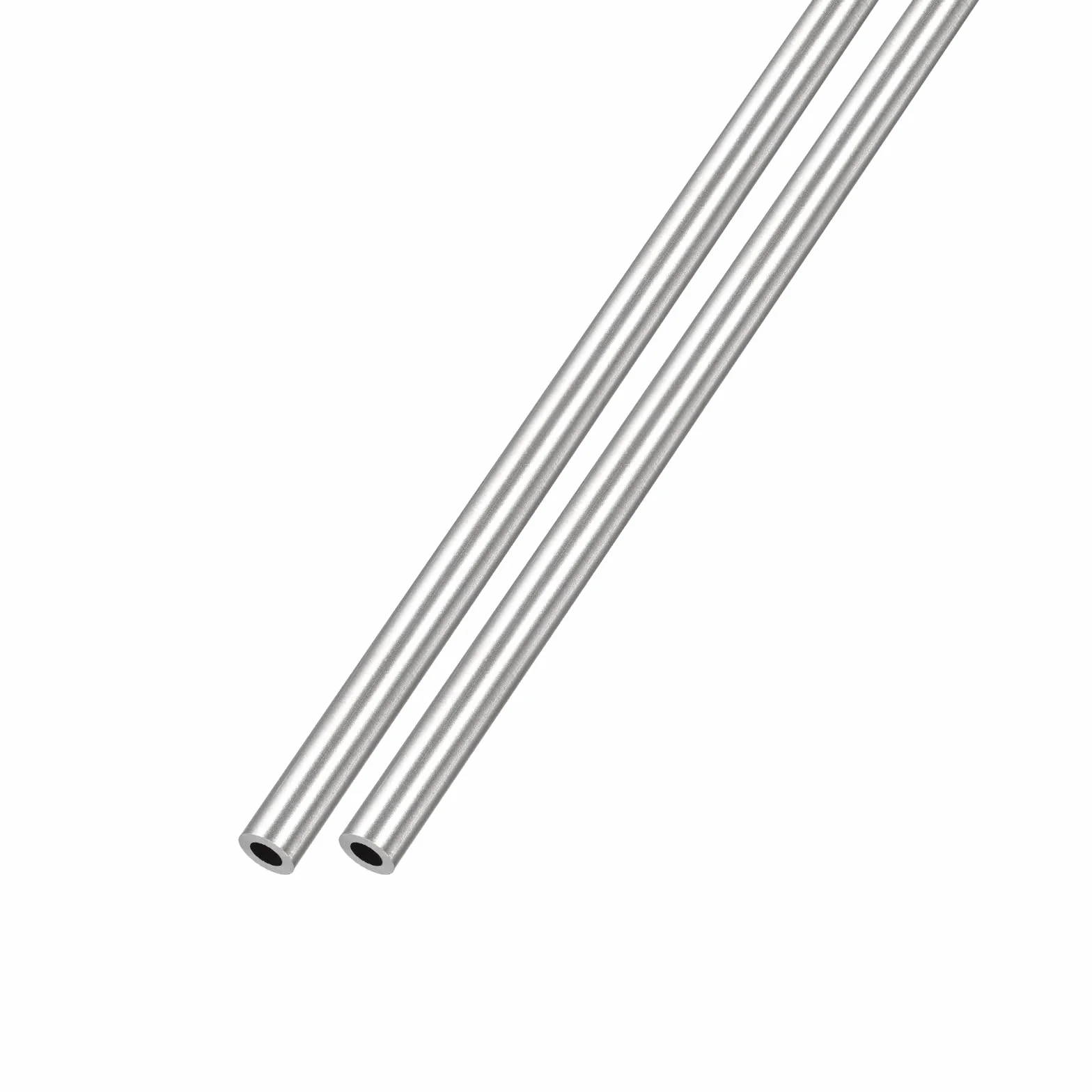METALLIXITY Tubo in Acciaio Inossidabile 316 (4mm OD x 1mm Wall T x 250mm L) 2pz, Tubazione Dritta - per Arredamento Casa, Macchinari
