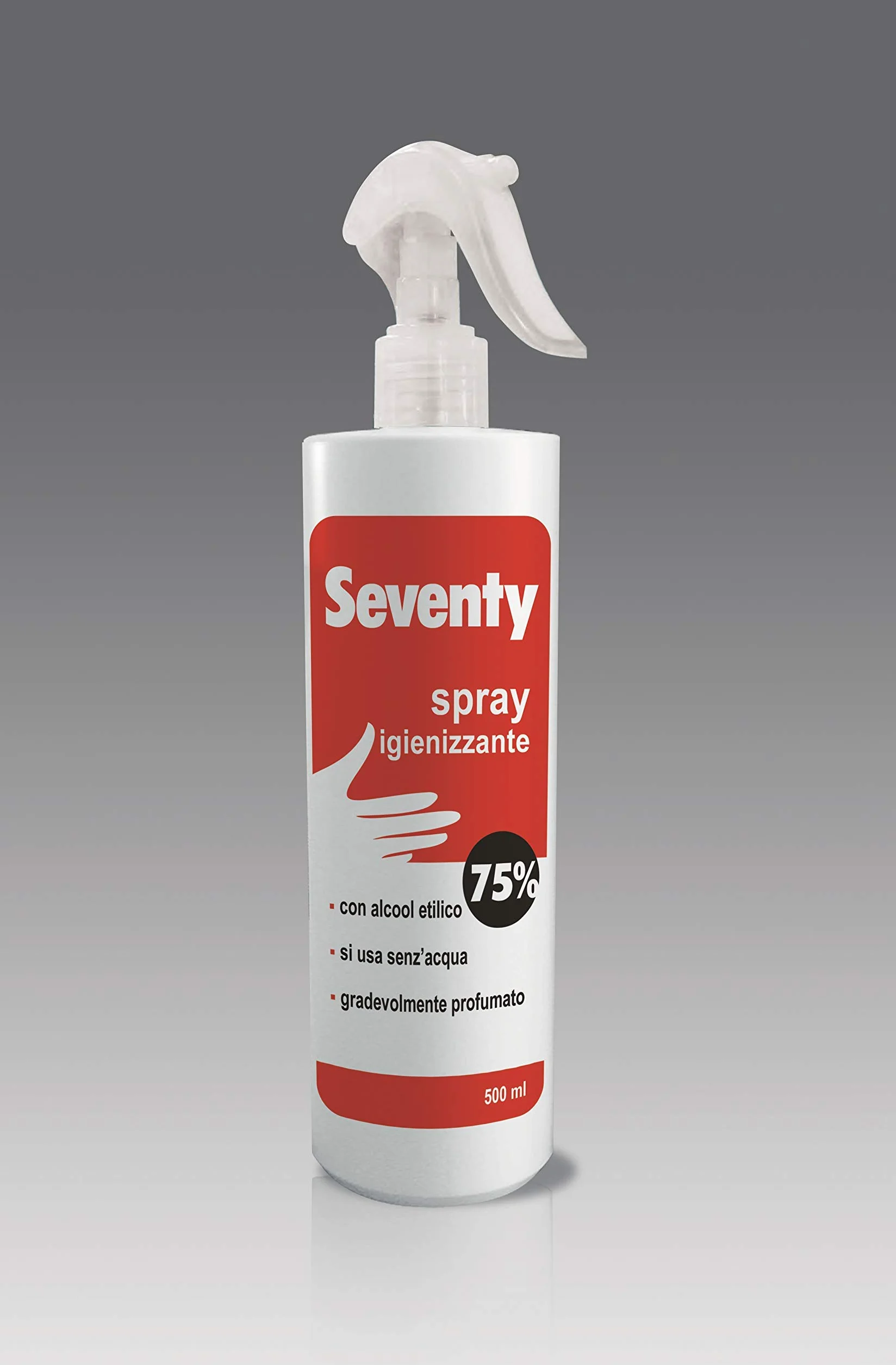 TMT Spray Igienizzante Mani, Oggetti E Superfici, 75% Alcool - 500 ml (Confezione da 2)