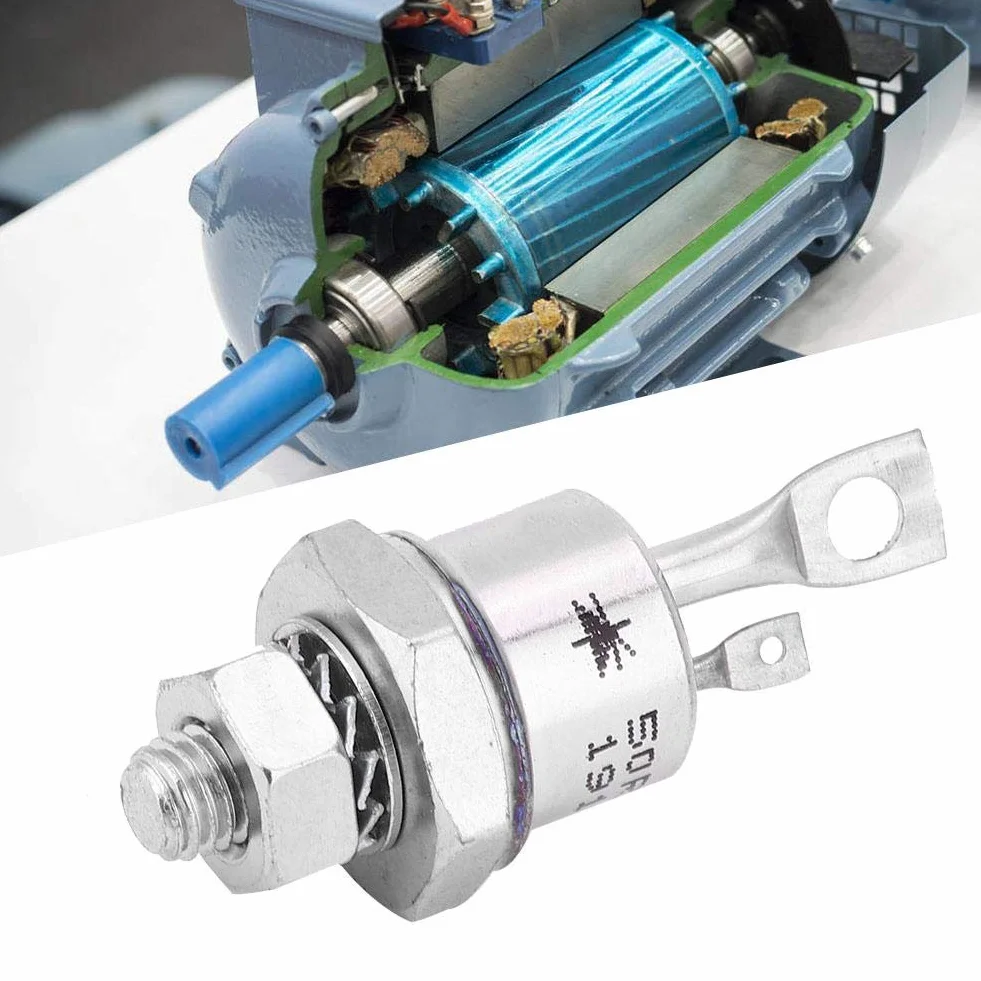 Tiristore SCR 50RIA120 50A 1200V raddrizzatore a bullone per controllo motore (2 pezzi)