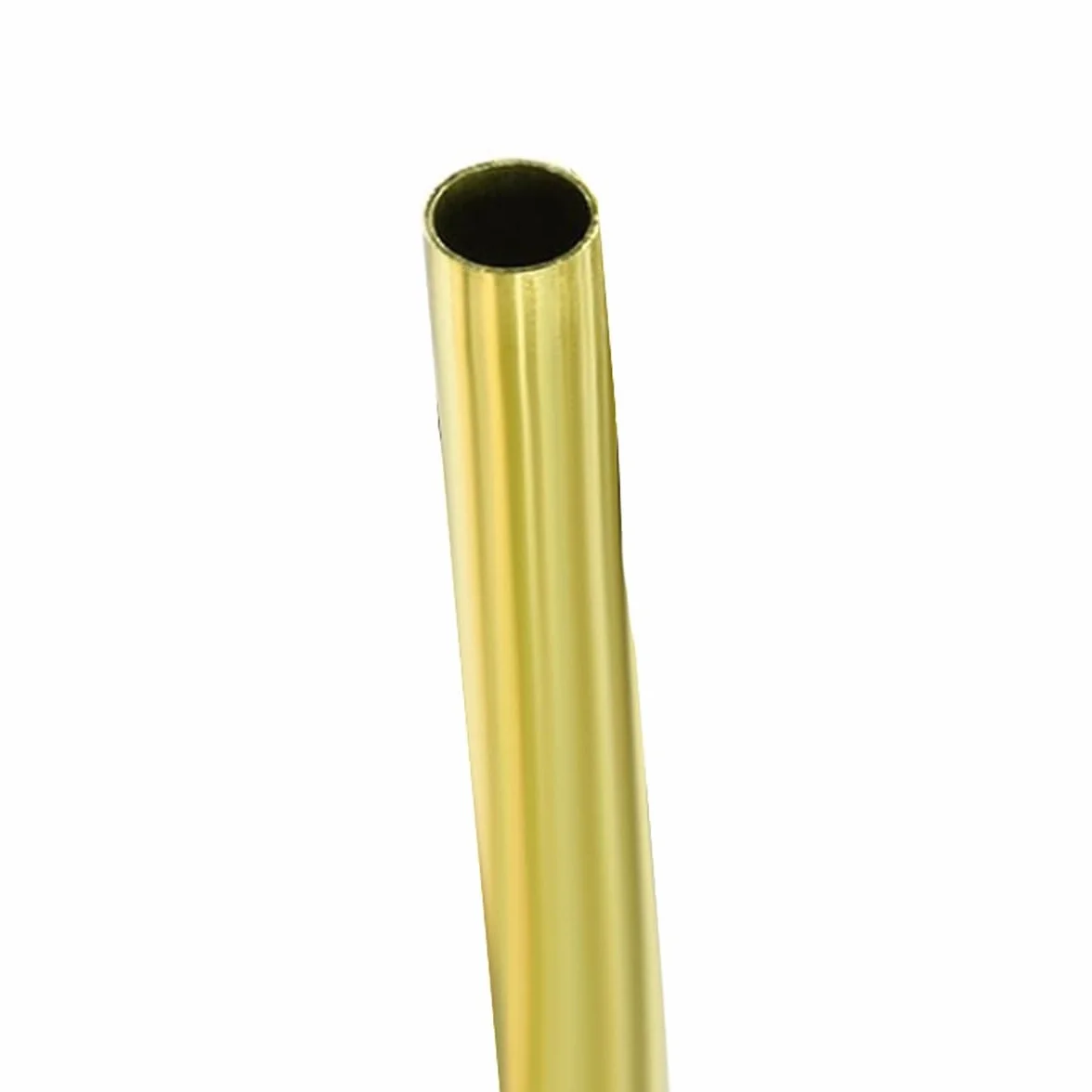 Tubo tondo in ottone senza saldatura 300 mm OD 14 x ID 12 mm per idraulica fai da te