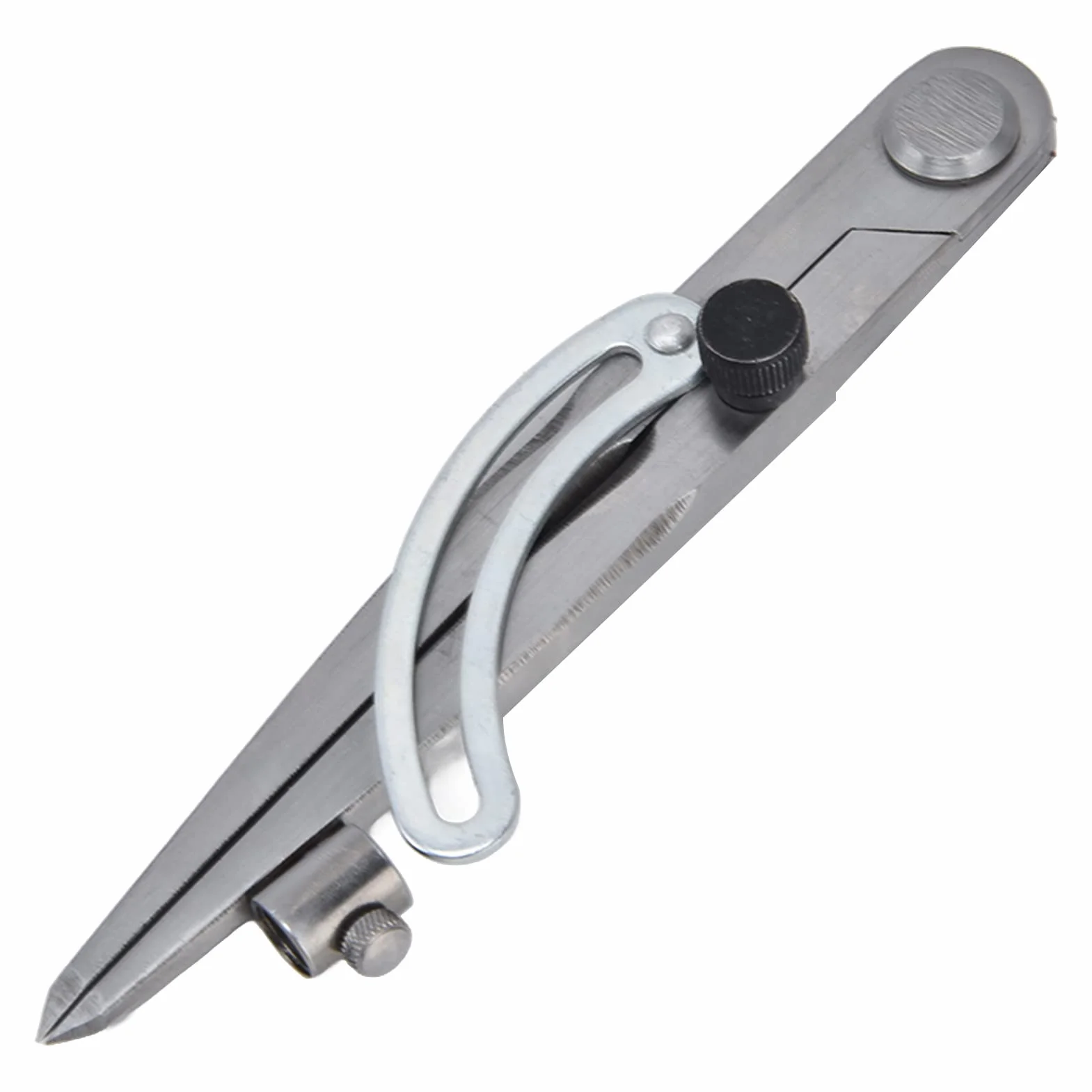 Calibro divisorio in acciaio al carbonio regolabile e bloccabile con angolo 150mm per lavorazione del legno
