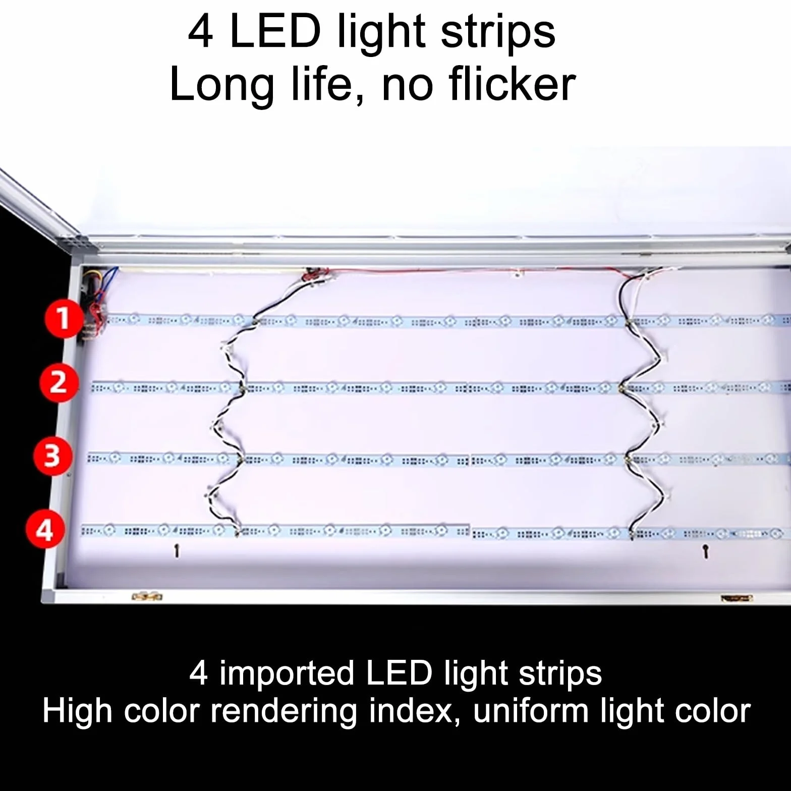 Illuminatore per Pellicole a Raggi X Led Schermo Radiografico Ultrasottile 6,5 cm Staffa Cliniche Ospedaliere 40x47x6,5cm