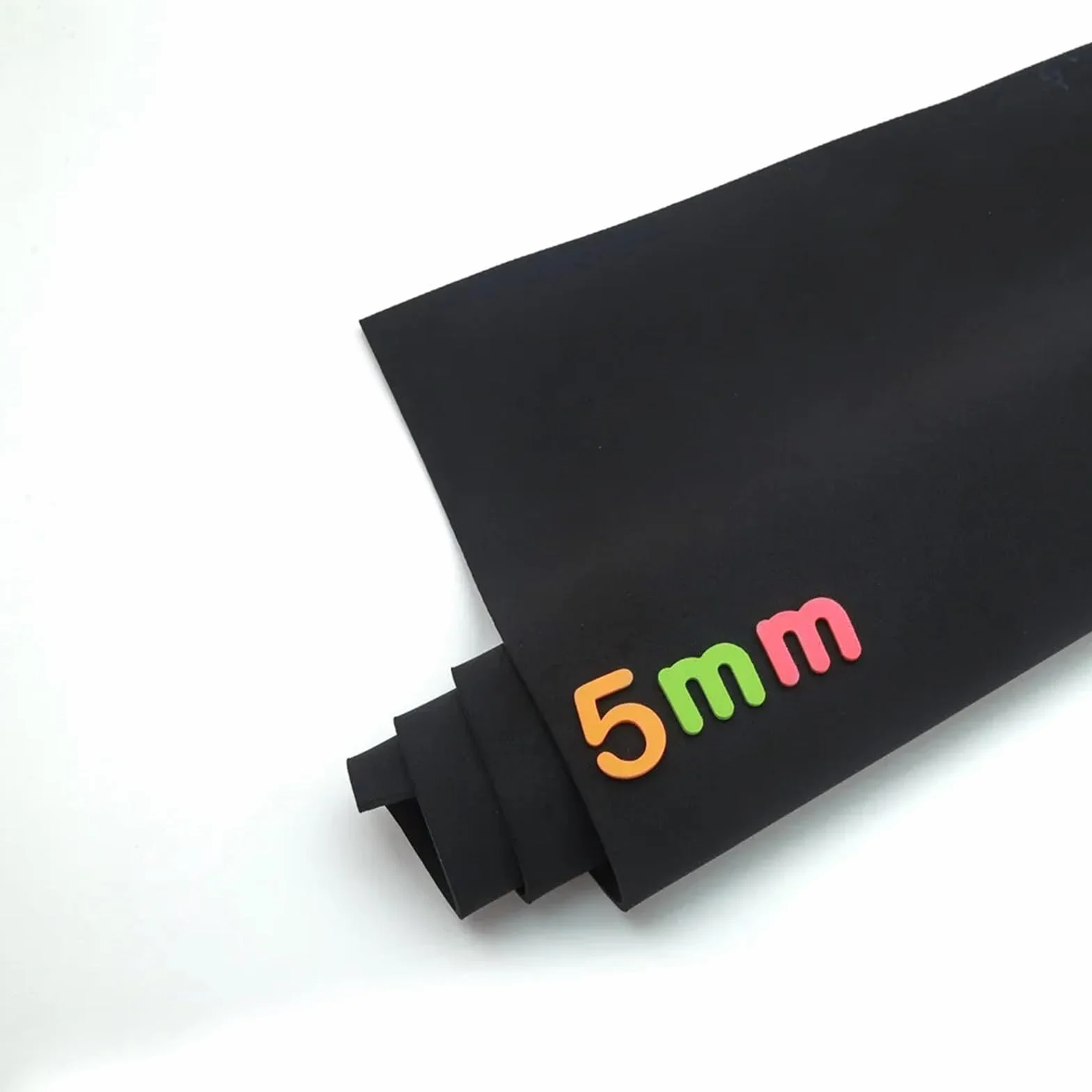 Tessuto Impermeabile al Metro Tessuto elasticizzato for cucire in neoprene nero spesso 5 mm Altro elasticizzato for immersione(45cm x 10cm)