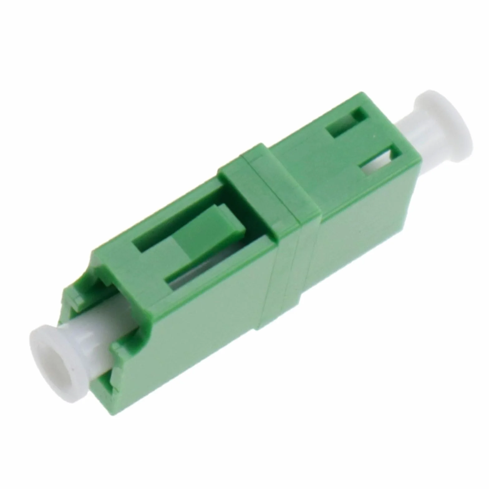 Adattatore/Accoppiatore per Fibra Ottica LC/APC Monomodale Simplex, Confezione da 4