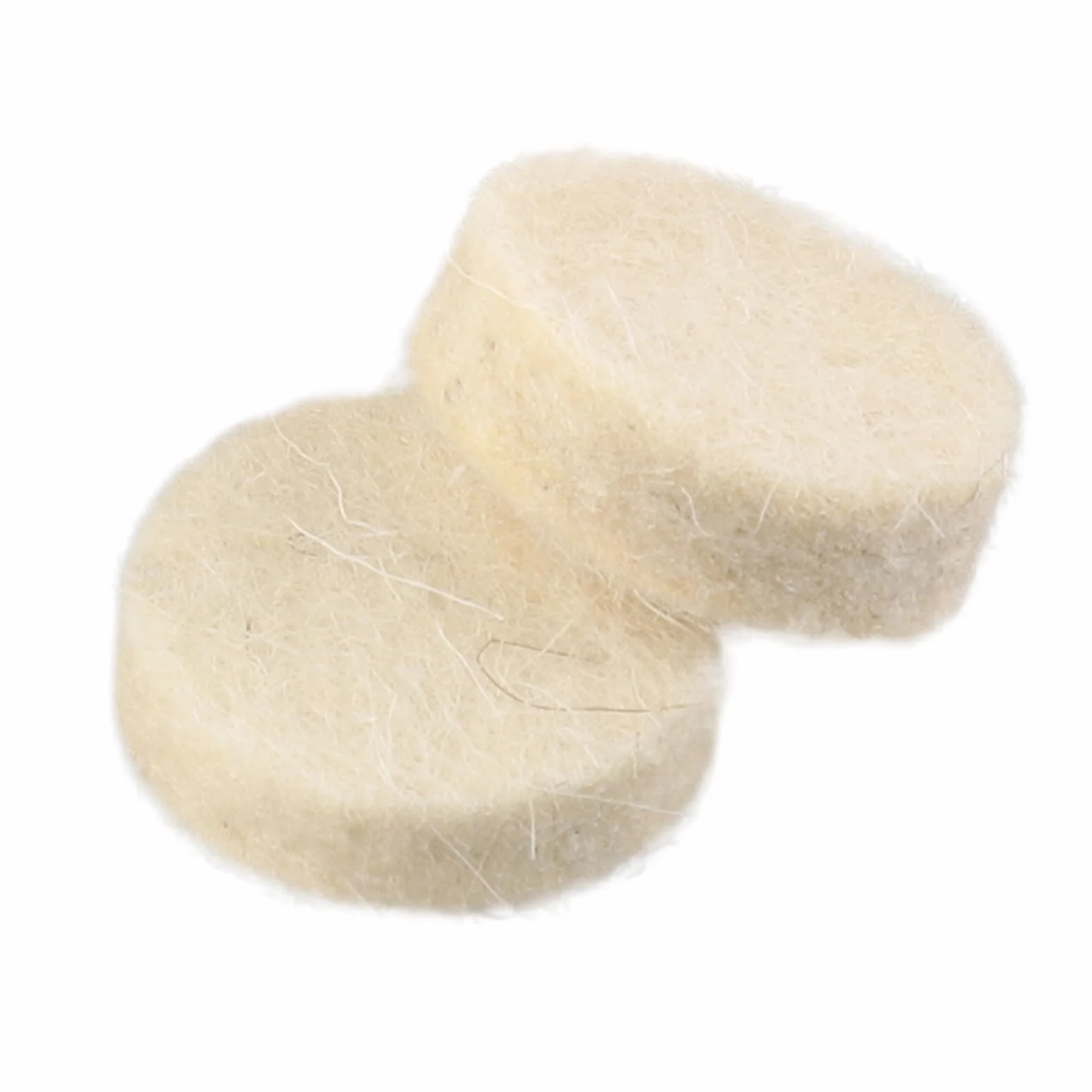 Ruote per lucidatura in feltro e lana 25 mm x 8 mm per smerigliatrici, 50 pezzi