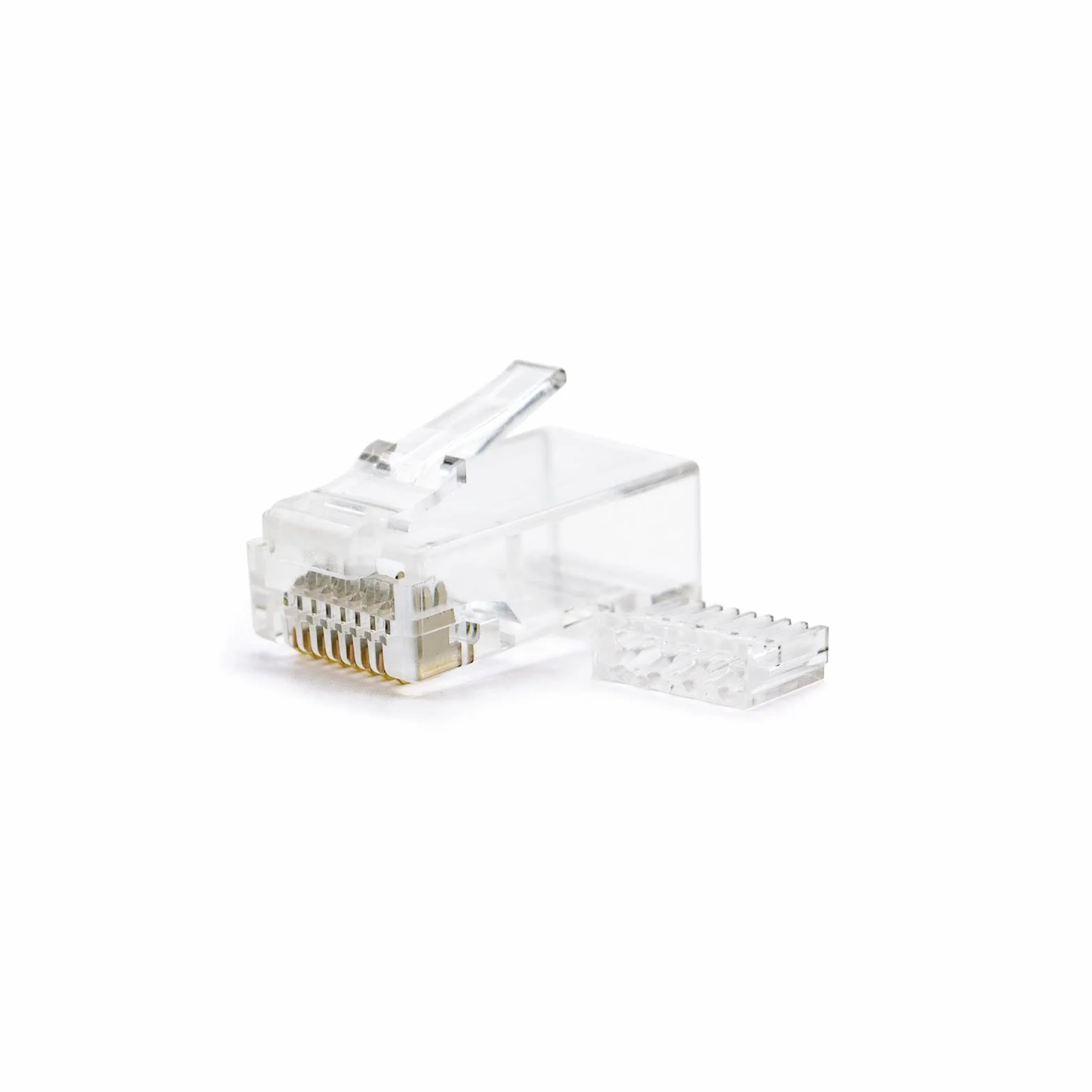 NANOCABLE CONNETTORE RJ45 8 FILI CAT.6 50 UNITÀ BORSA Trasparente