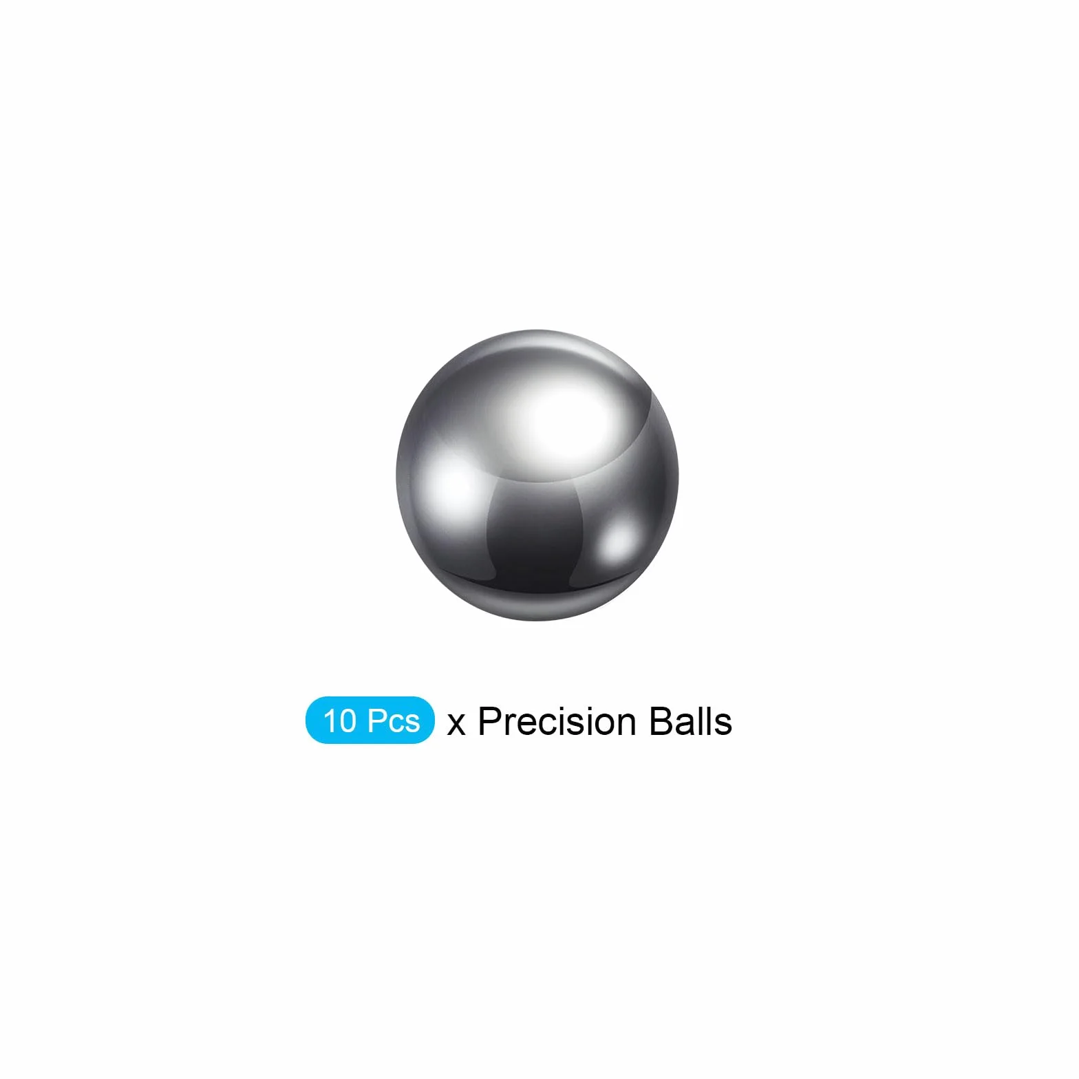 METALLIXITY Precision Balls G10 9/16" 10pcs, Sfere In Acciaio Cromato Per Cuscinetti
