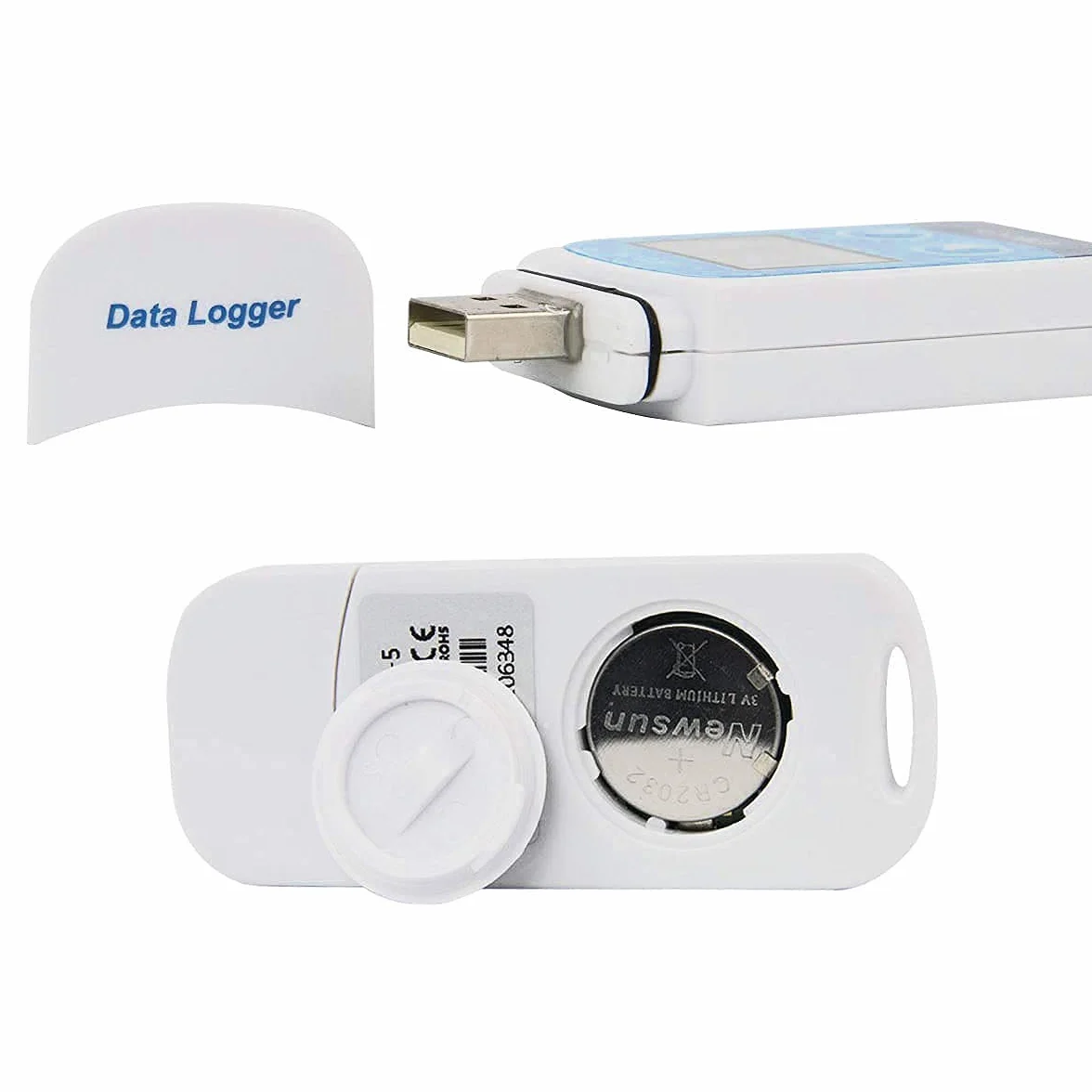 Elitech RC-5 Data Logger USB LCD Temperature Recorder PDF EXCEL 32000 Punti