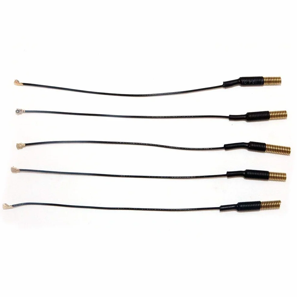 5 Pezzi 433 MHz Wireless 3dBi IPX WiFi Antenna a Molla per modulo Ra-02 Lora OLED Board