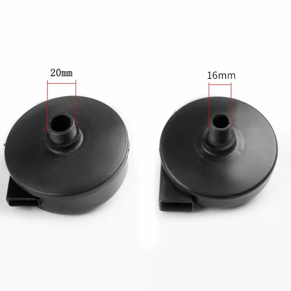 Cartuccia filtro compressore d'aria e silenziatore per pompa a vuoto a pistone 16 mm