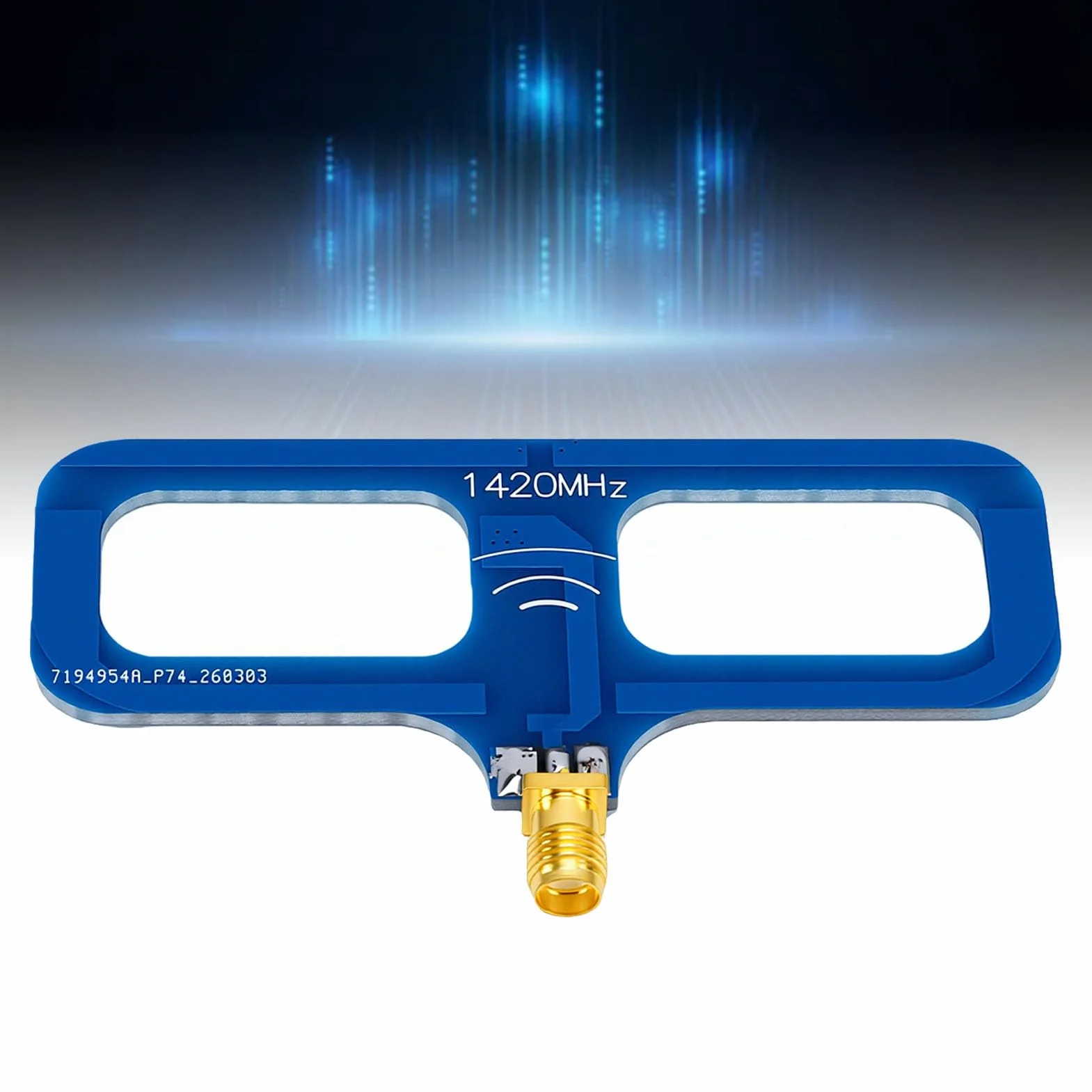 RF da 1,42 GHz, Ad Anello PCB SMA 1330-1530 MHz, con Segnale VSWR Basso da 4,6 DBi 50 W per Dispositivi Remoti di Radioastronomia SDR (Spina femmina)