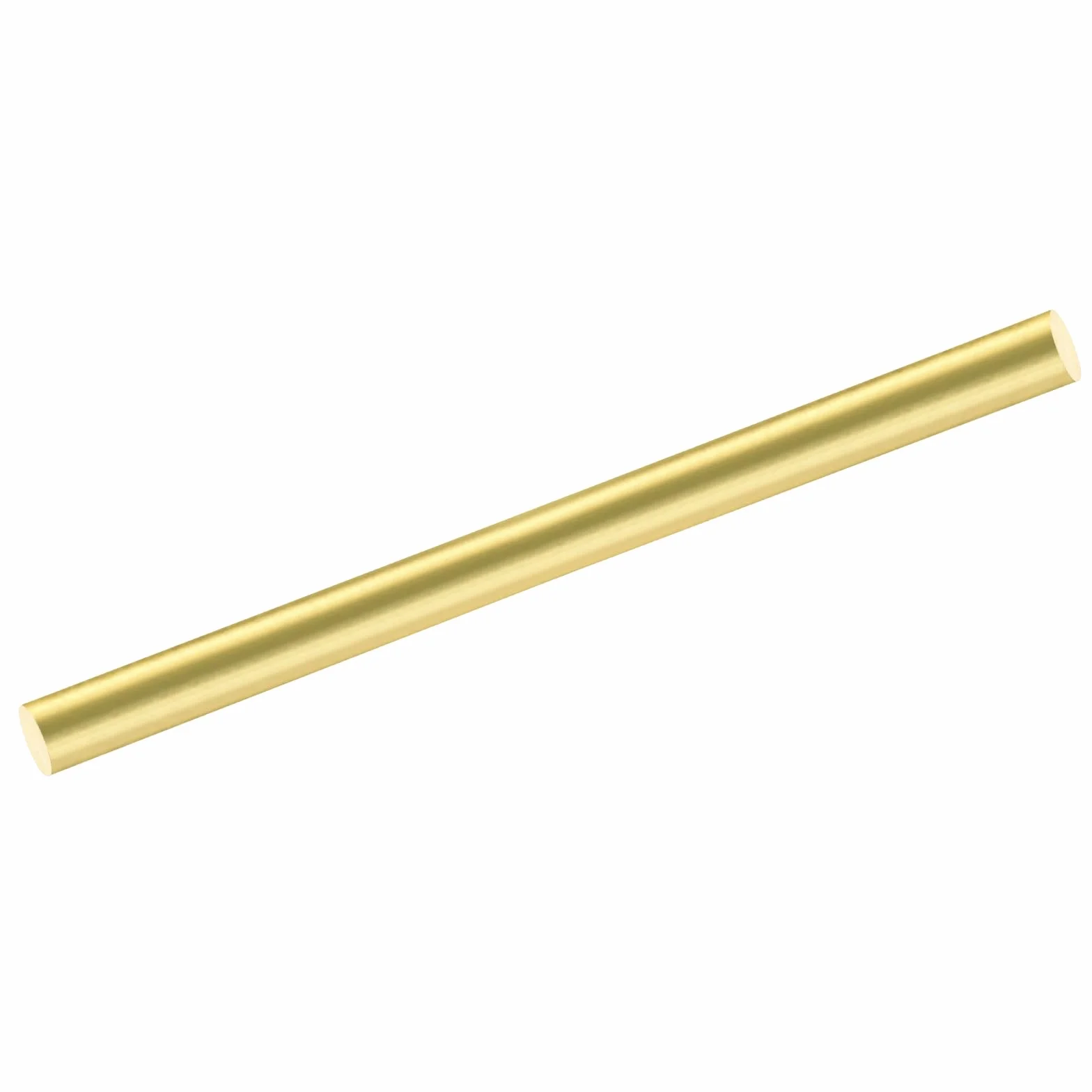 QUARKZMAN 1pz Aste in Ottone (13mm)1/2" x (300mm)12" Asta Tonda in Ottone Massiccio per Manici Coltelli Pin Fai Da Te Modellismo Aereo