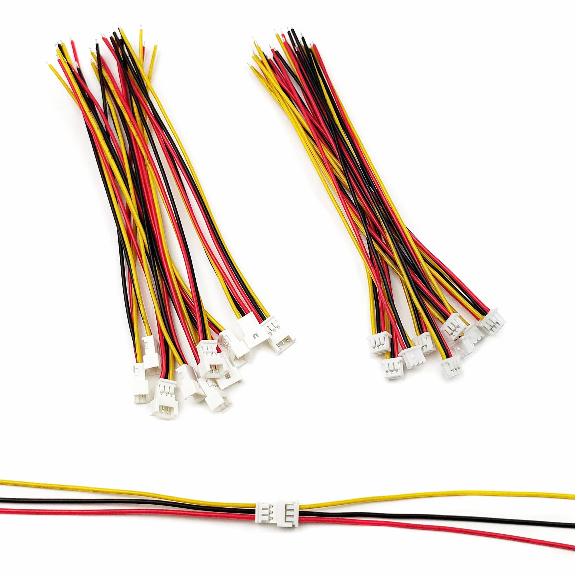 10 paia di connettori JST da 1,25 mm, 3 pin, connettore micro maschio e femmina con cavo UL1571-26AWG da 100 mm