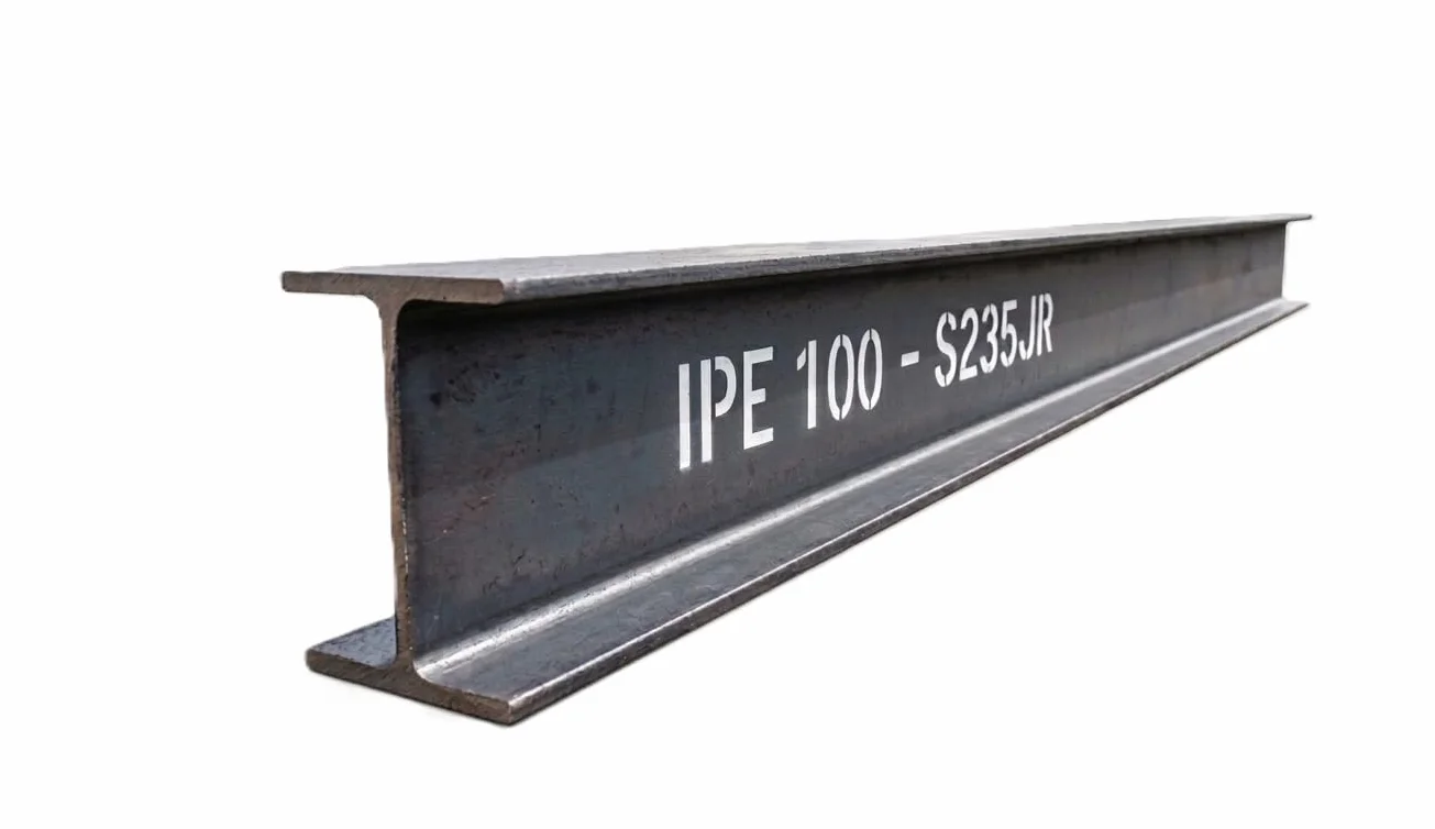 Trave in Acciaio IPE 80 S235JR Profilato Strutturale 100 cm