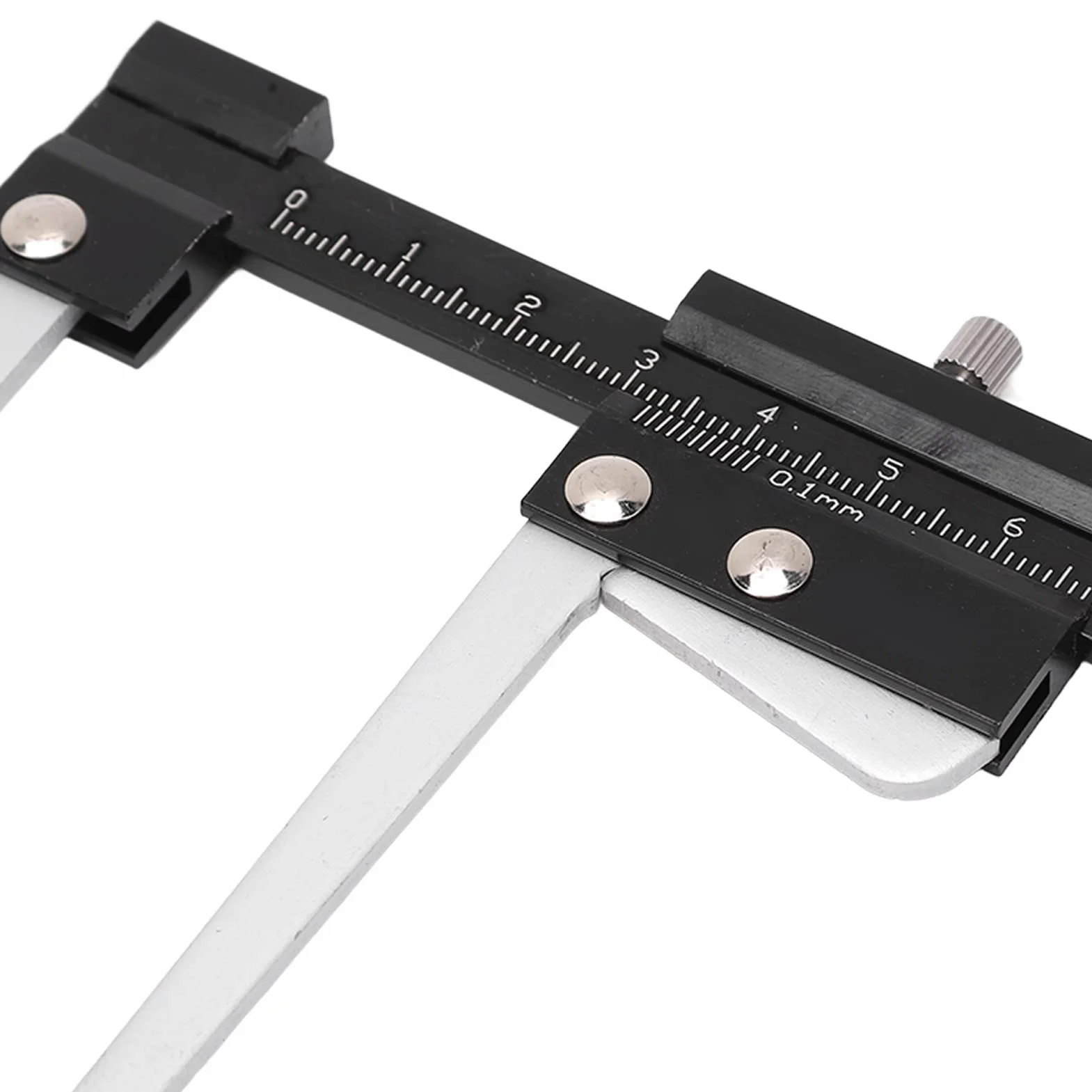 Calibro di Profondità 2-in-1 0-60mm 0,1mm Spessore Disco Freno Battistrada Pneumatico