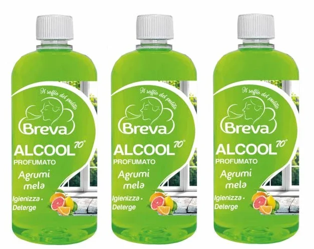 ALCOOL COLORATO 70° PROFUMATO AGRUMI - MELA 750 ML (3)