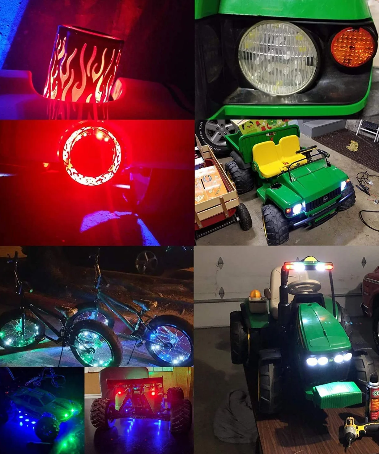 LED pre-cablati 5 mm ultra luminosi 60 pezzi bianco caldo rosso blu verde giallo + 60 supporti plastica
