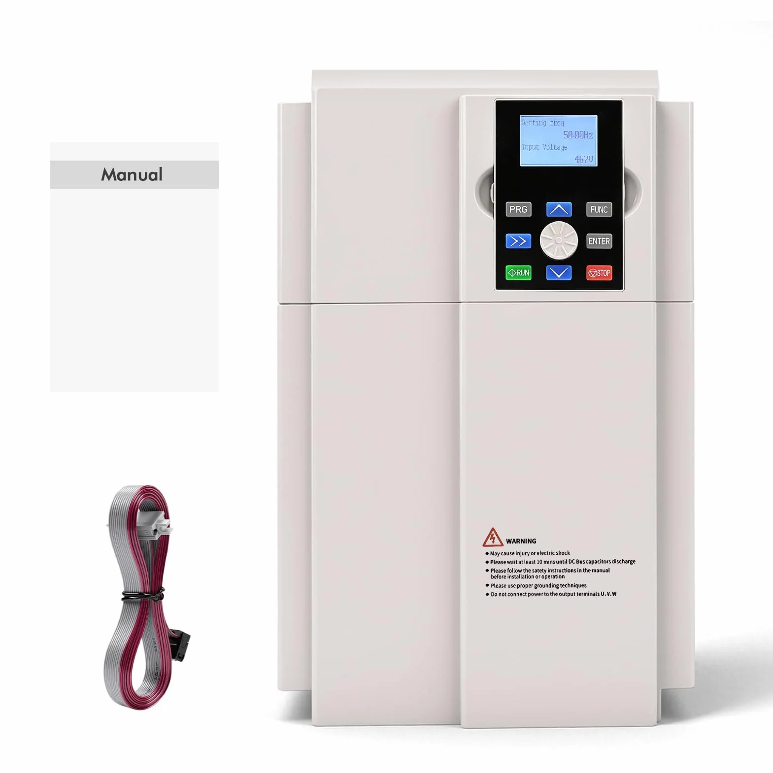 Inverter 220v a 380v Professionale, VFD 7.5KW 220V Ingresso monofase 380V Uscita trifase Convertitore di frequenza 50/60Hz, Azionamento a frequenza variabile per Controllo Velocità CNC Motore Mandrino