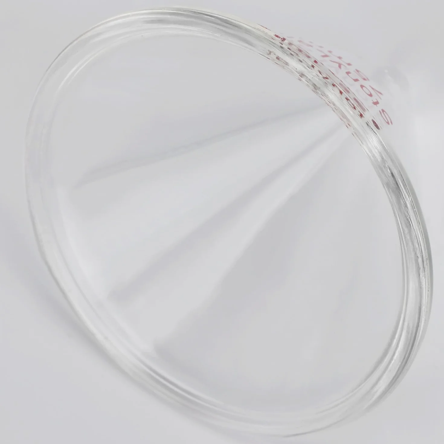stonylab Imbuto di Vetro, Imbuto Senza Stelo in Vetro Borosilicato Addensato con Diametro Interno di 75 mm per Uso in Laboratorio