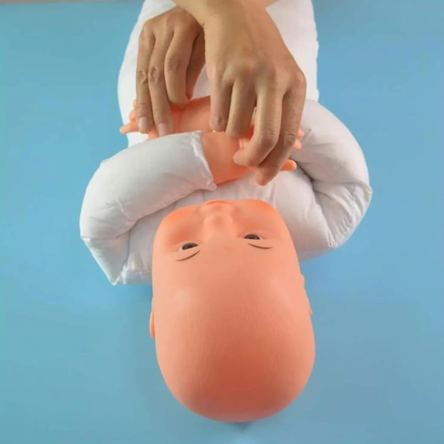 Manichino neonato 20 pollici 60 cm bambola tattile esercizi passivi modello didattico reborn realistica figura intera esposizione pannolini