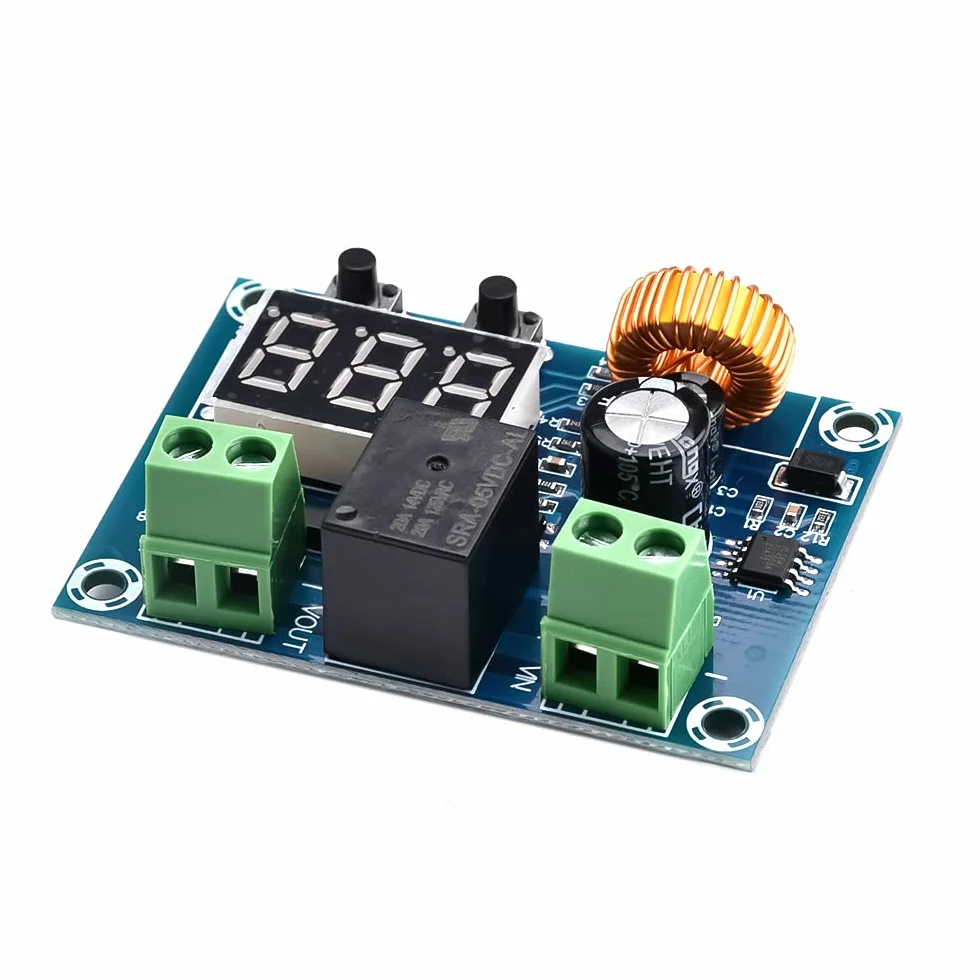 Heemol Monitor per Batterie XH-M609 DC12V-36V Modulo di Protezione da Sovrascarica Della Batteria,Moduli Caricabatterie Sottotensione,Spegnimento Automatico a Bassa Tensione