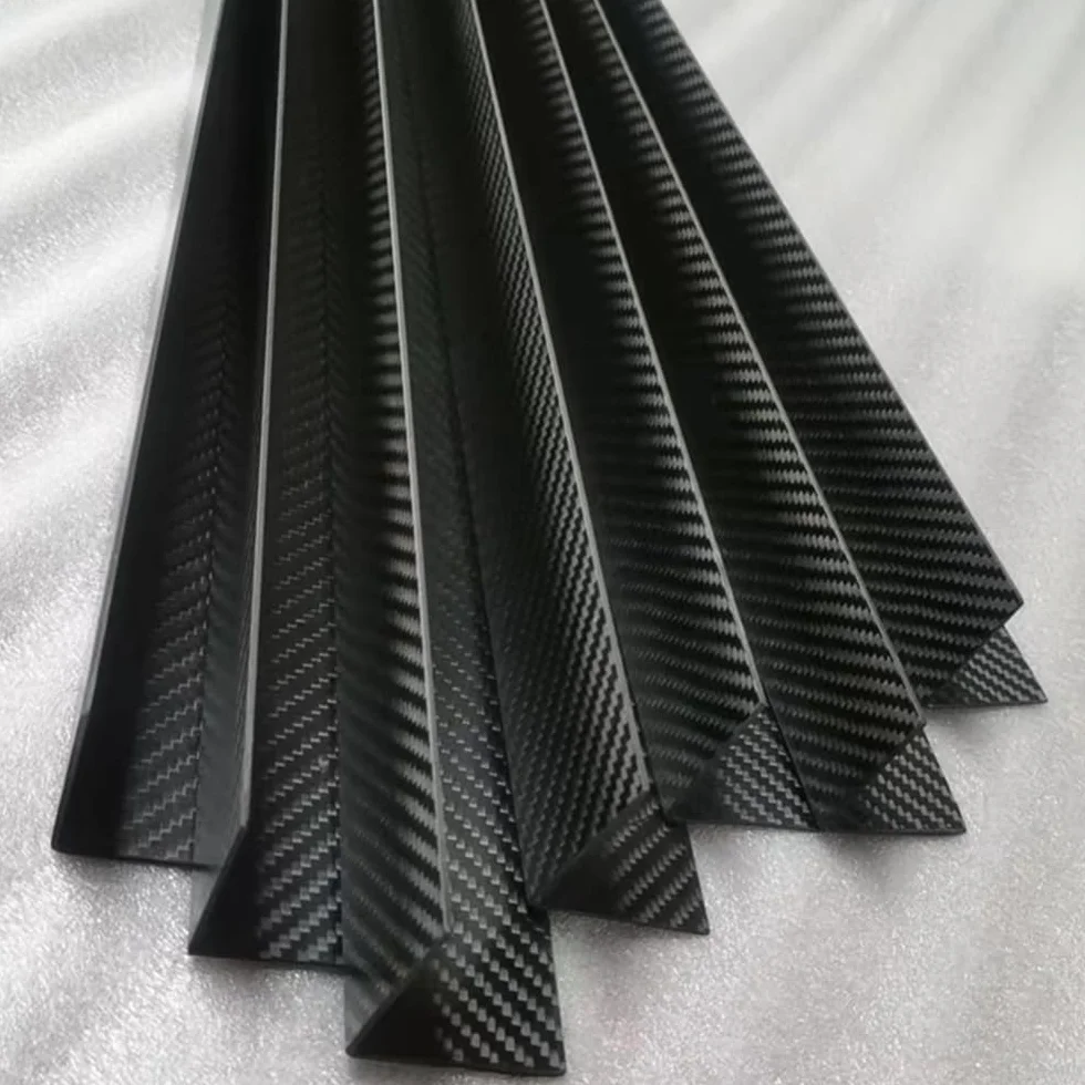 Angoli in fibra di carbonio Profilo a L 50x50x1.5x550mm Protezioni angolari industriali