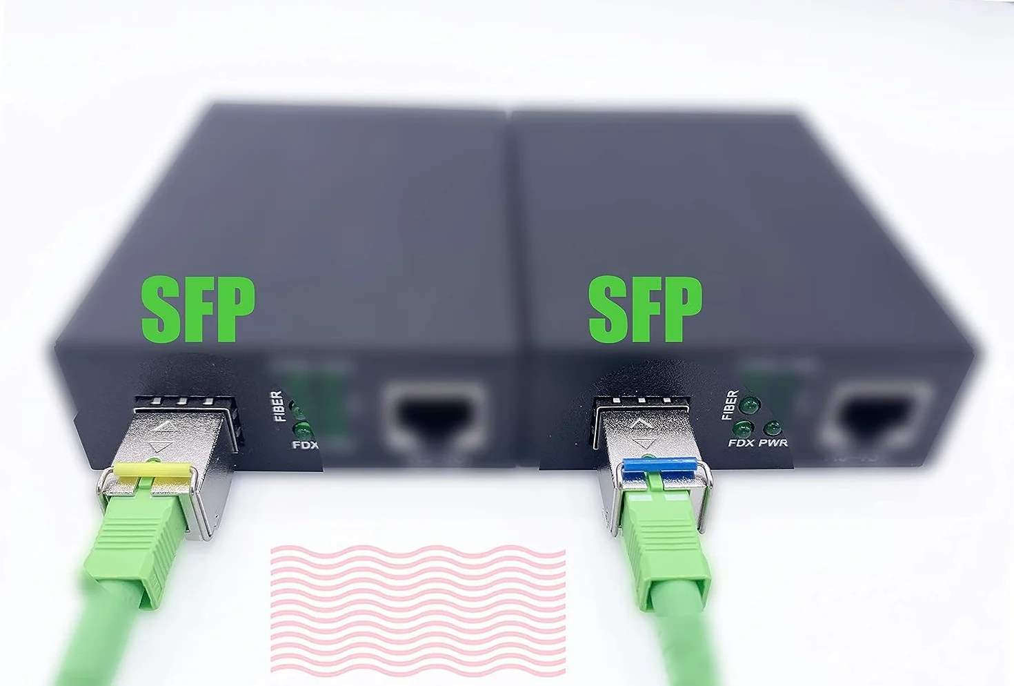 Modulo BIDI SFP 1,25G SC Monomodale 10KM DDM Compatibile Cisco Ubiquiti Huawei D-Link Mikrotik