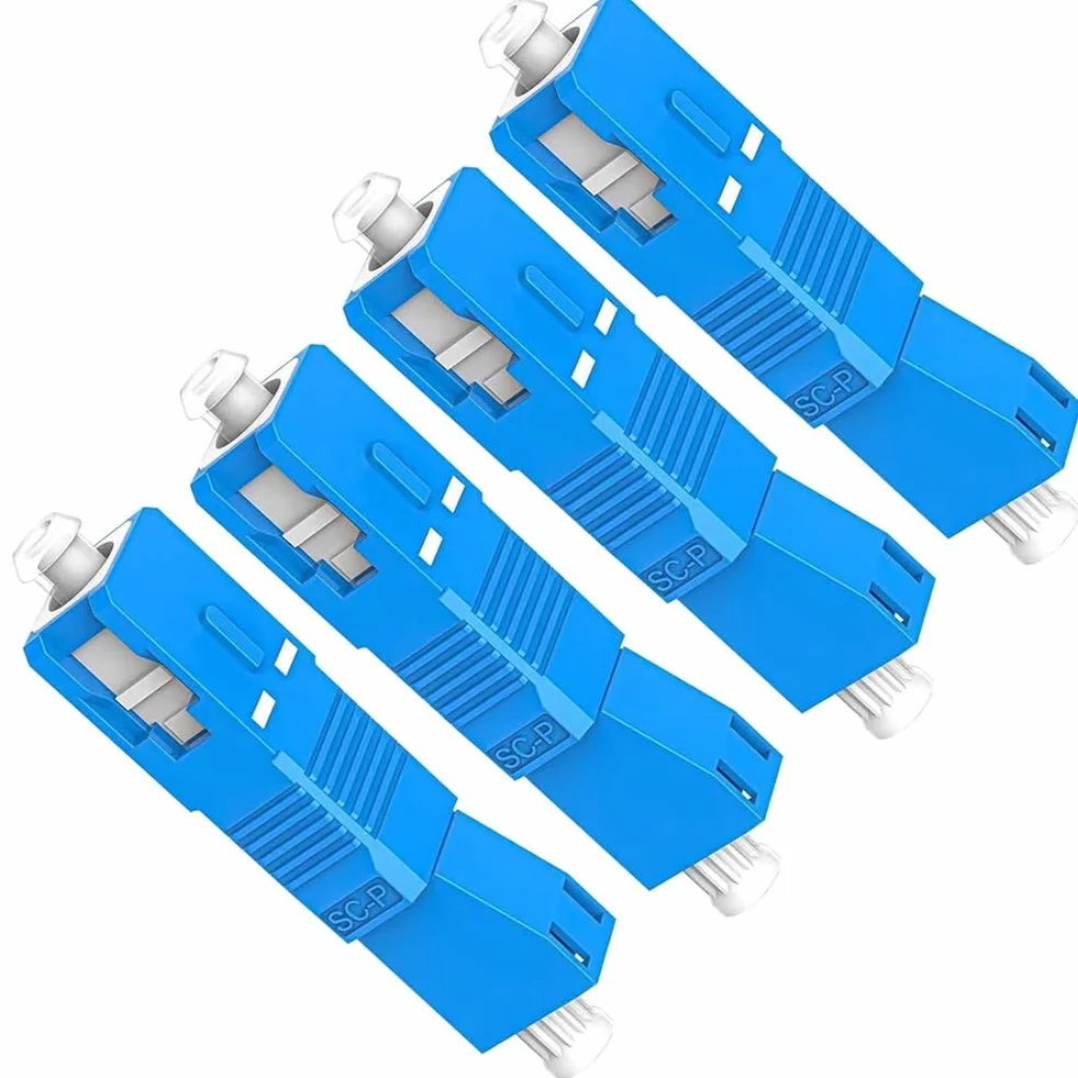 SC A LC Adattatore Fibra Ottica Femmina 9/125UM SC/UPC a LC/UPC Connettore per Misuratore Potenza Ottica