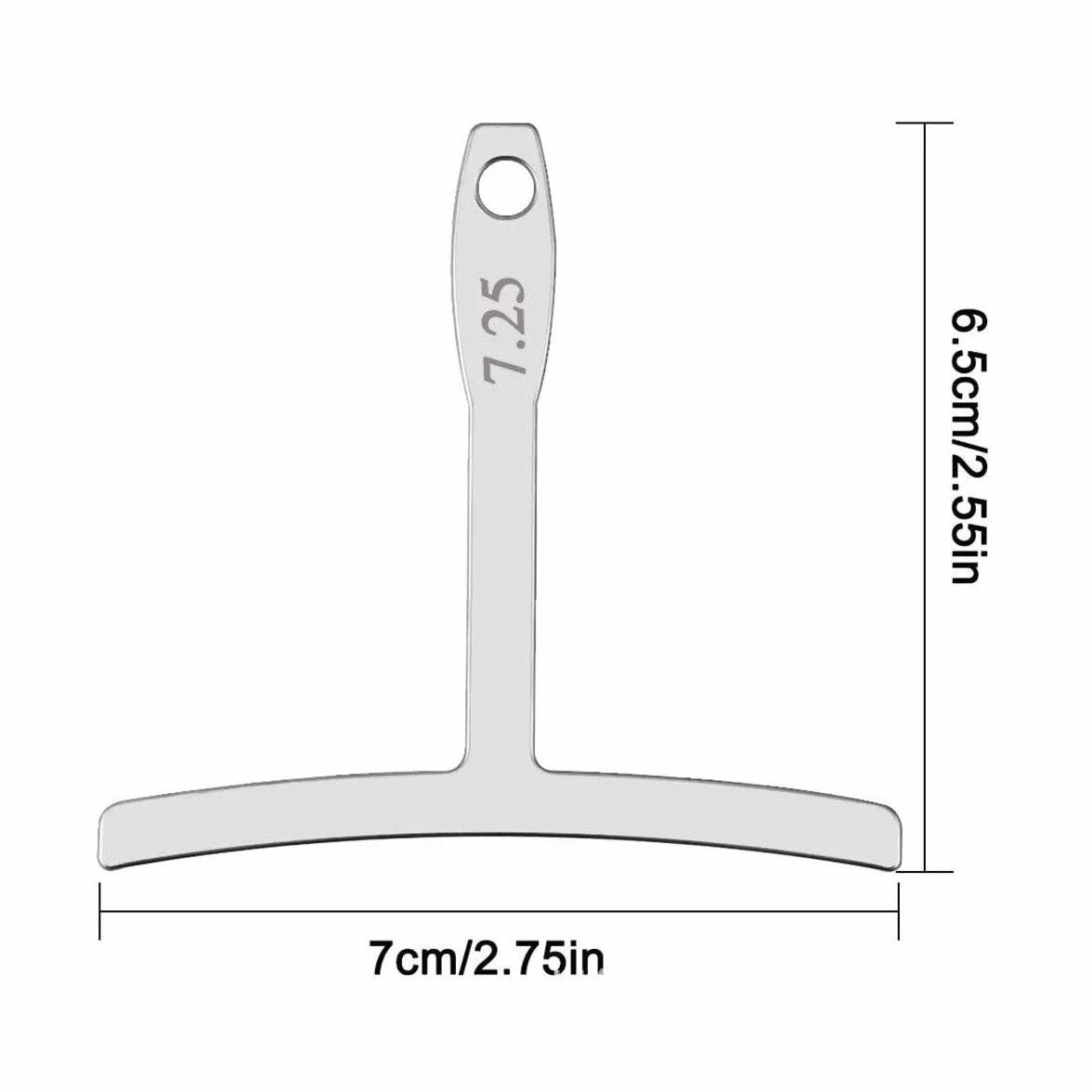 Radius Gauge Chitarra Strumento Liutaio Misura Calibri Universali per Raggi