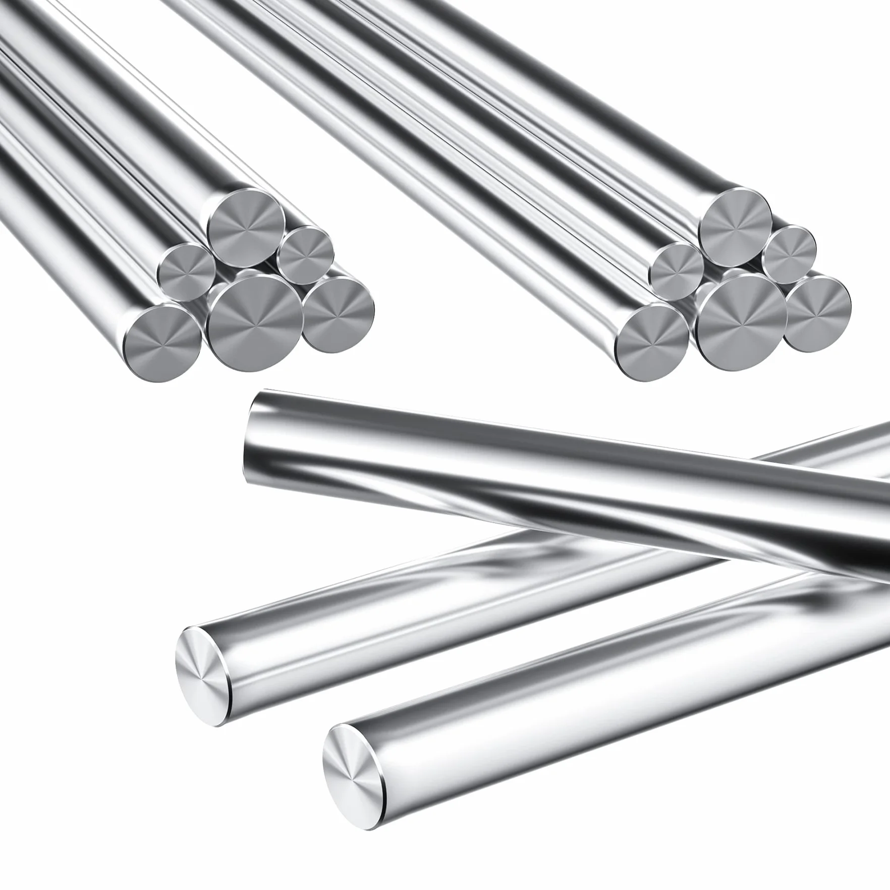 Aste di Acciaio INOX 30cm 3mm 10 Pezzi