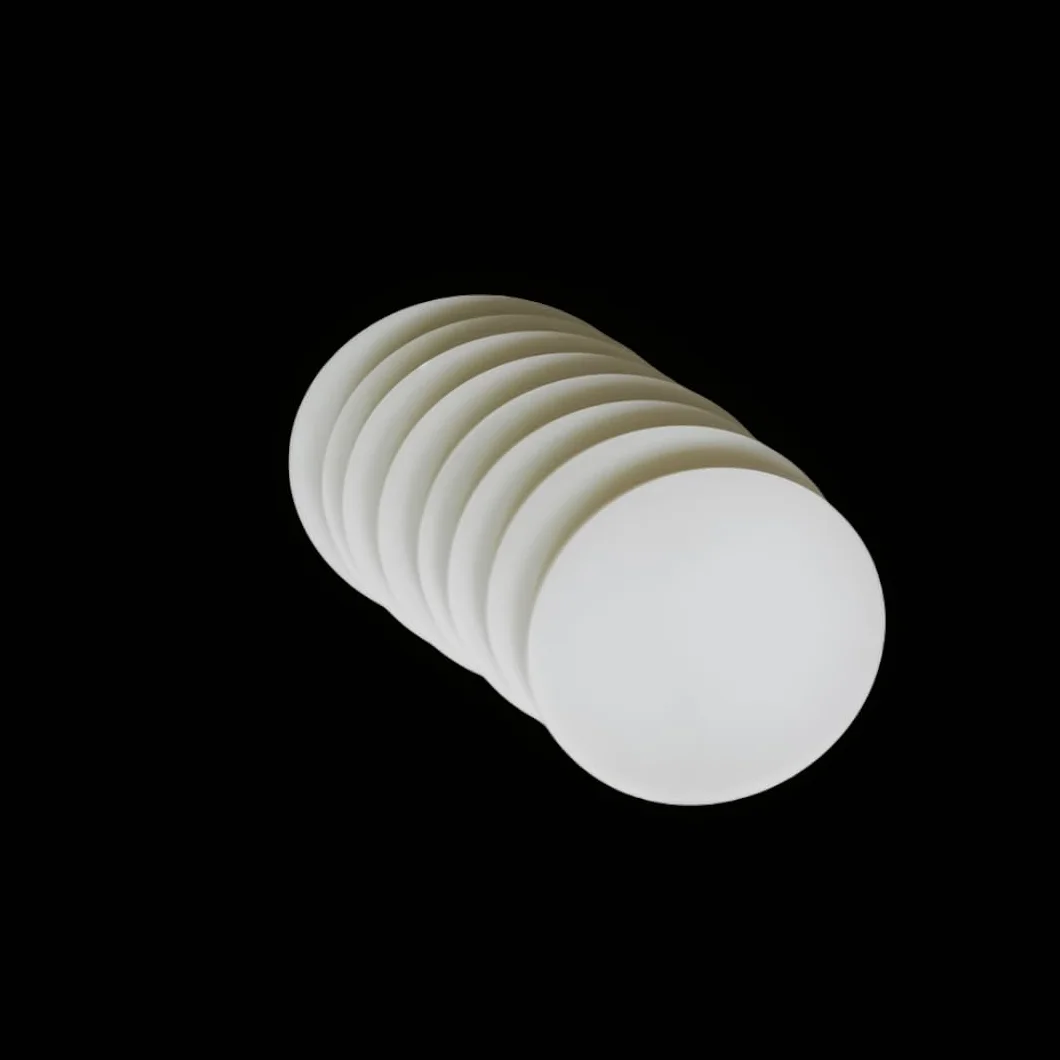Foglio ceramico rotondo in nitruro di alluminio - Disco ALN per esperimenti, 1 pz. (72.6 x 0.6mm)